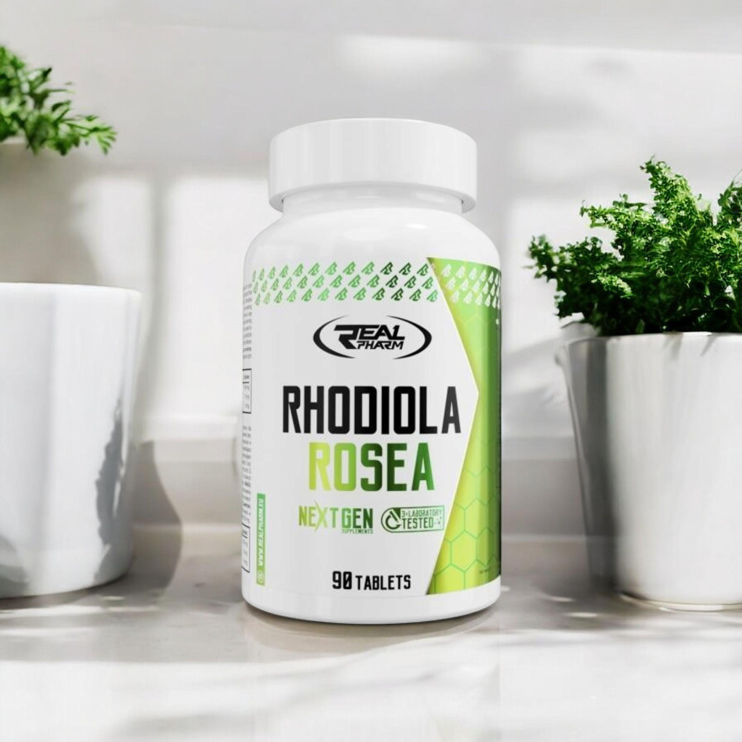 REAL PHARM - Rhodiola Rosea (Różeniec Górski) - 90tabs.