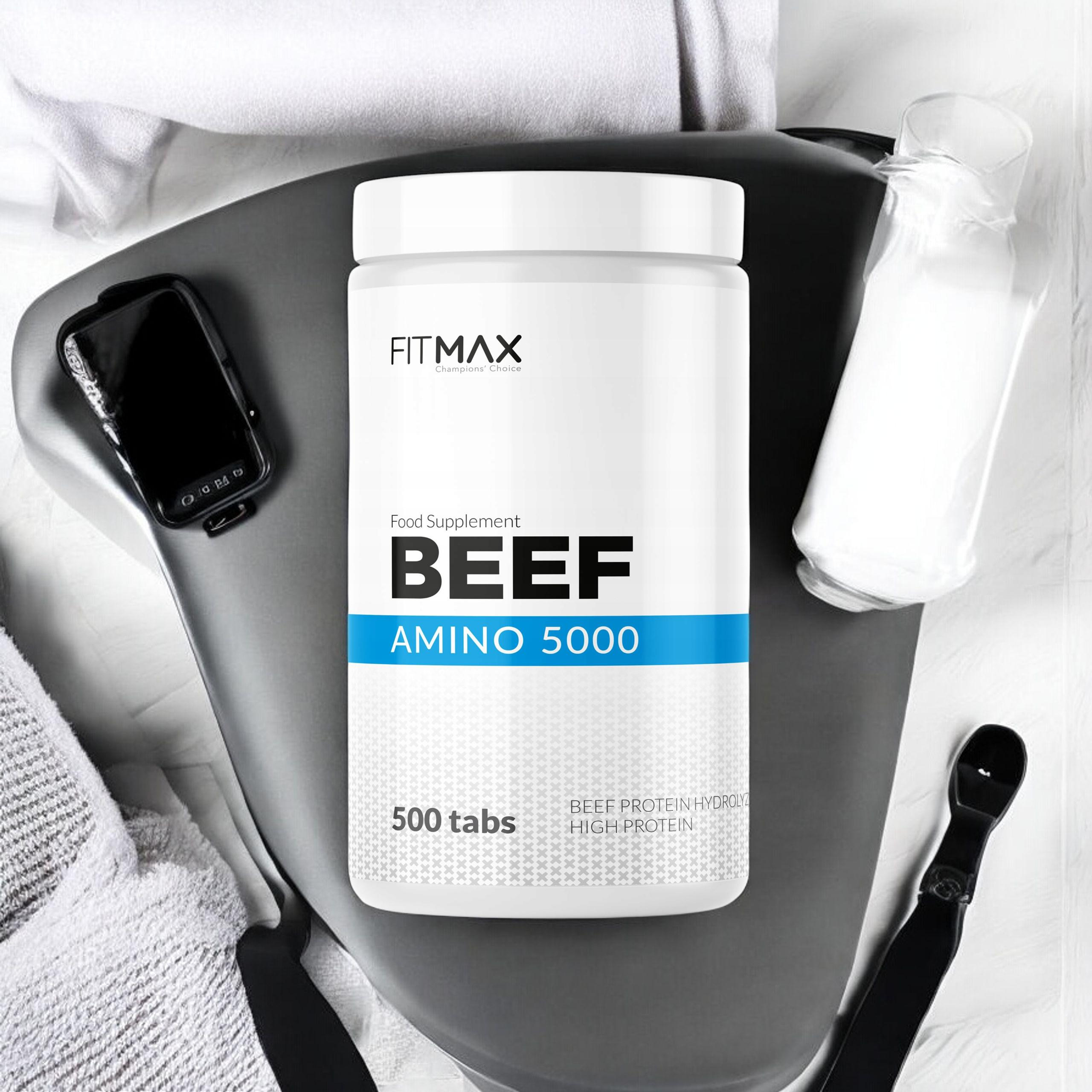 FITMAX Beef Amino 5000 - 3x 500tabs