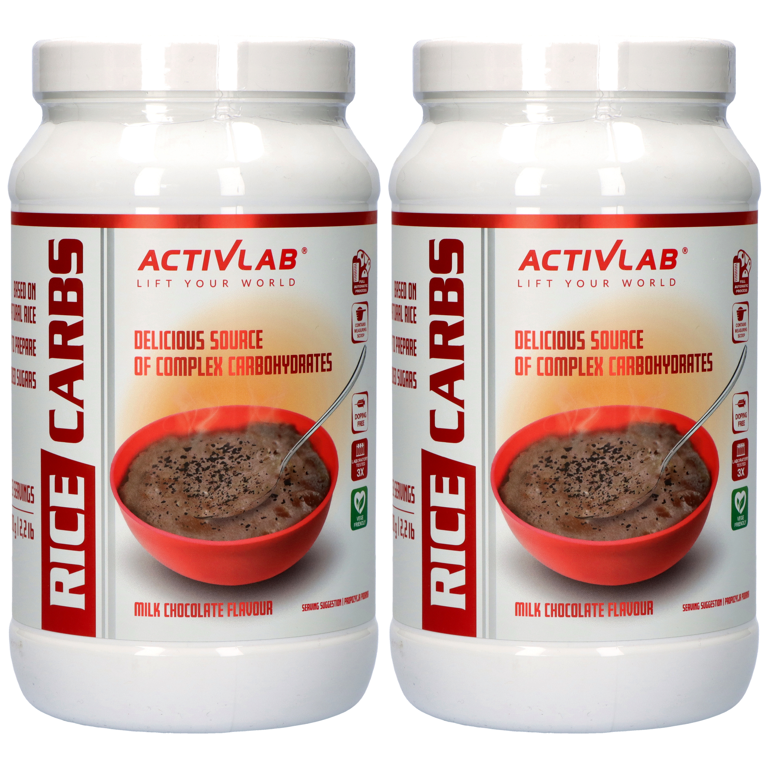 ACTIVLAB Rice Carbs - 2x 1000g - Kleik Ryżowy