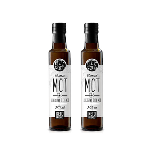 DIET FOOD Olej MCT - 2x 250ml