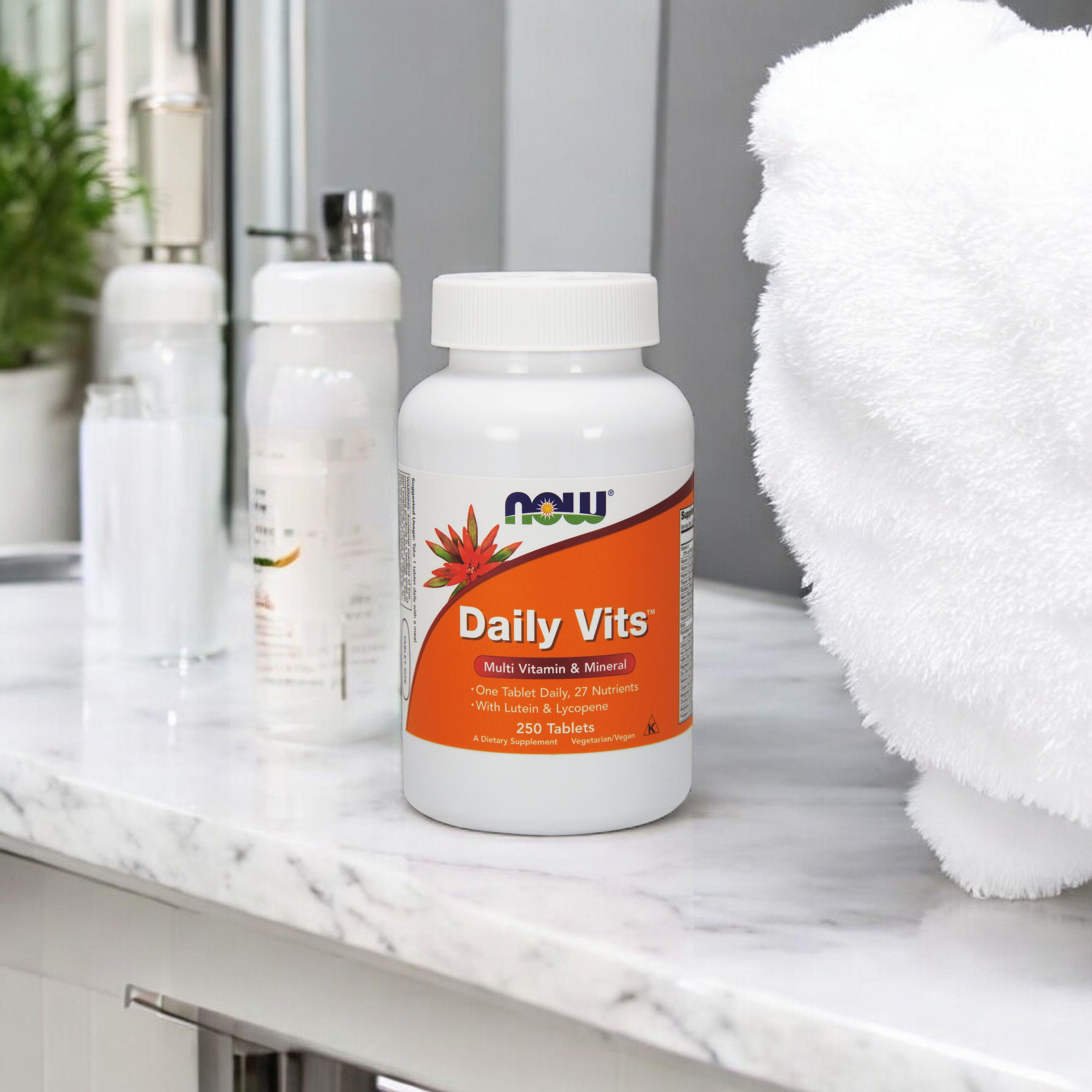 NOW Daily Vits - 250tabs