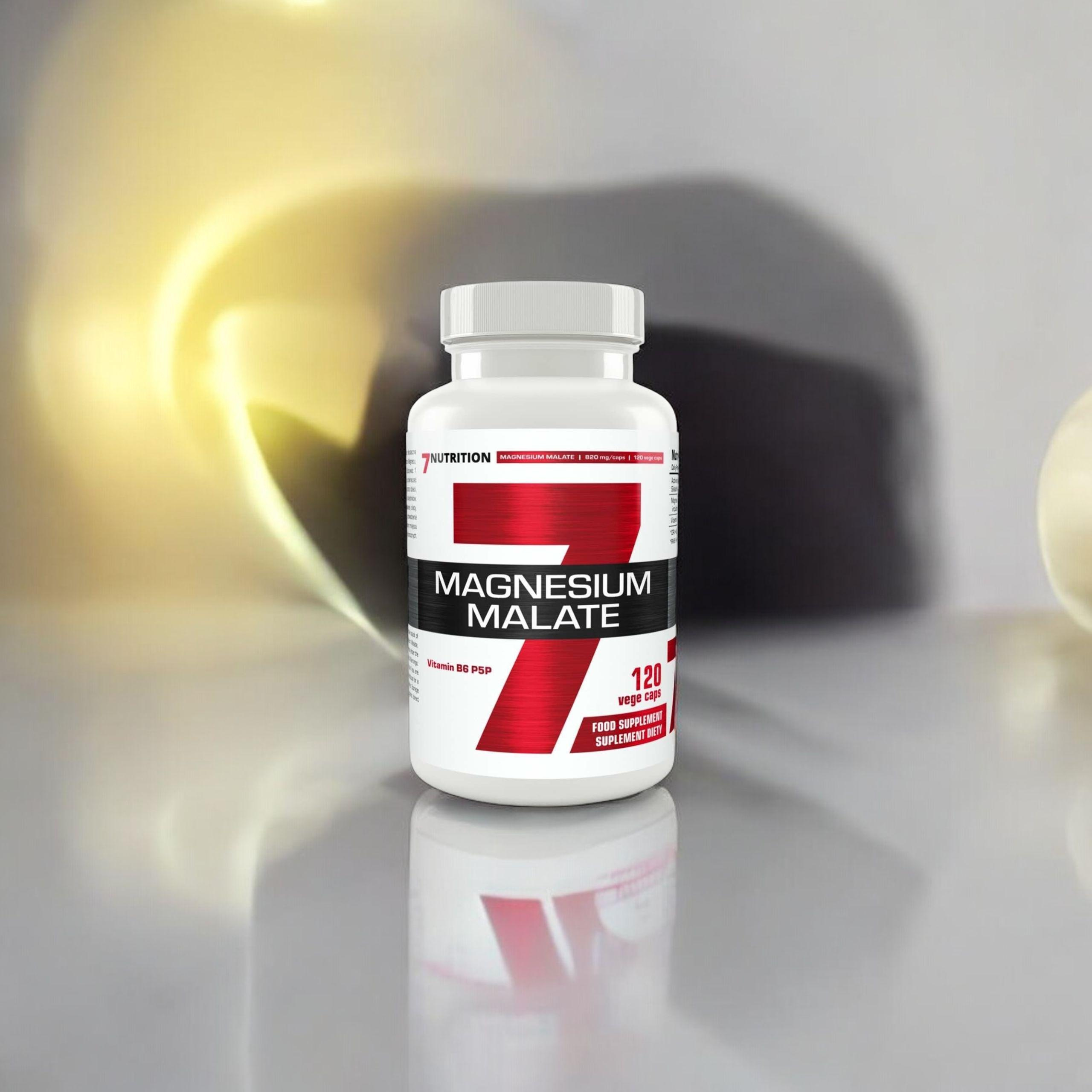 7 NUTRITION - Magnesium Malate - 3x 120vcaps.
