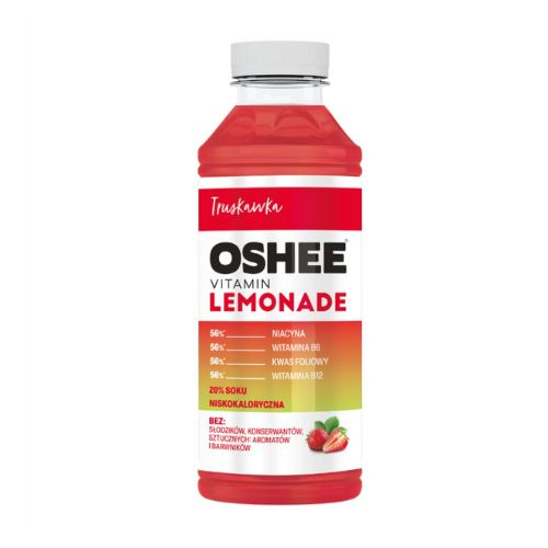 OSHEE - Oshee Vitamin Lemonade - 555ml - Strawberry