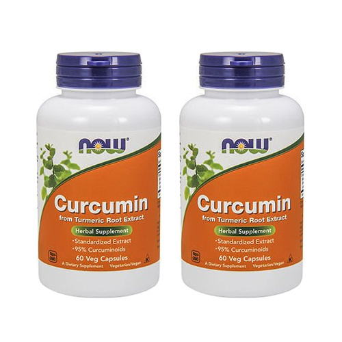NOW Curcumin (Kurkuma) - 2x 60vegcaps