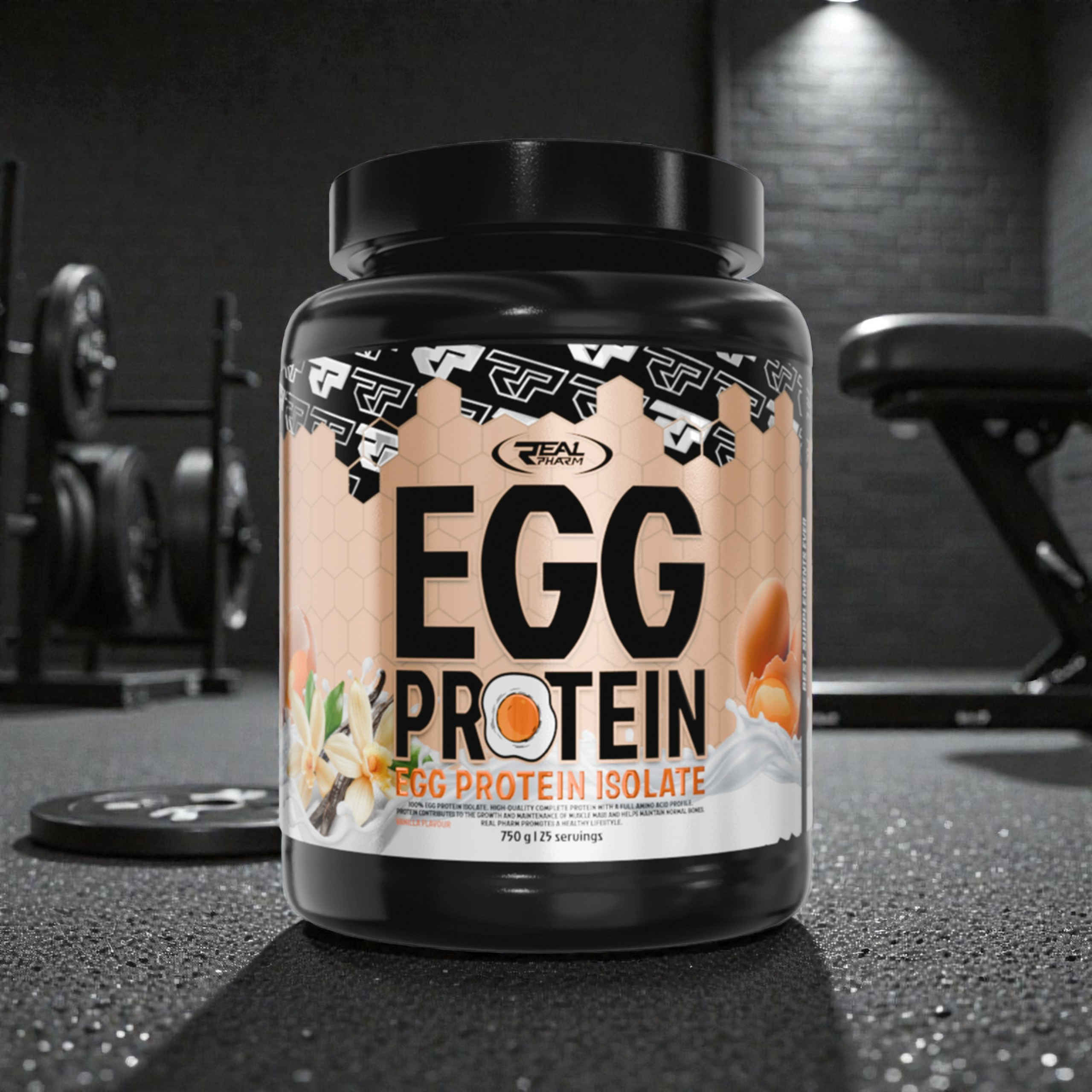 REAL PHARM - Egg Protein Isolate - 2x 750g