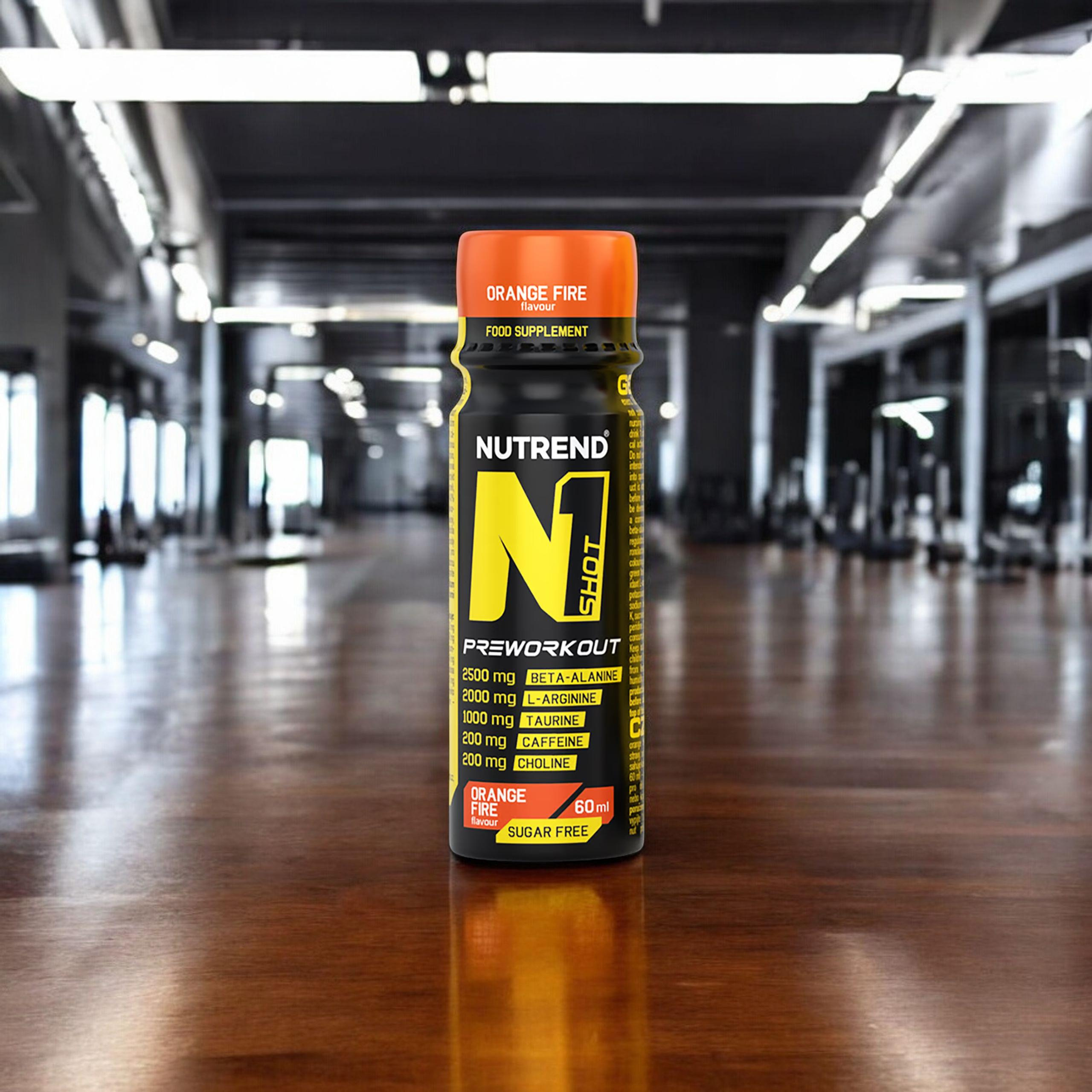 NUTREND N1 Shot PreWorkout - 3x 60ml