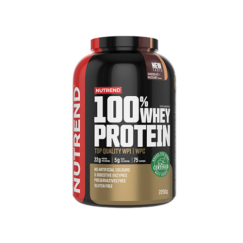 NUTREND 100% Whey Protein - 2x 2250g
