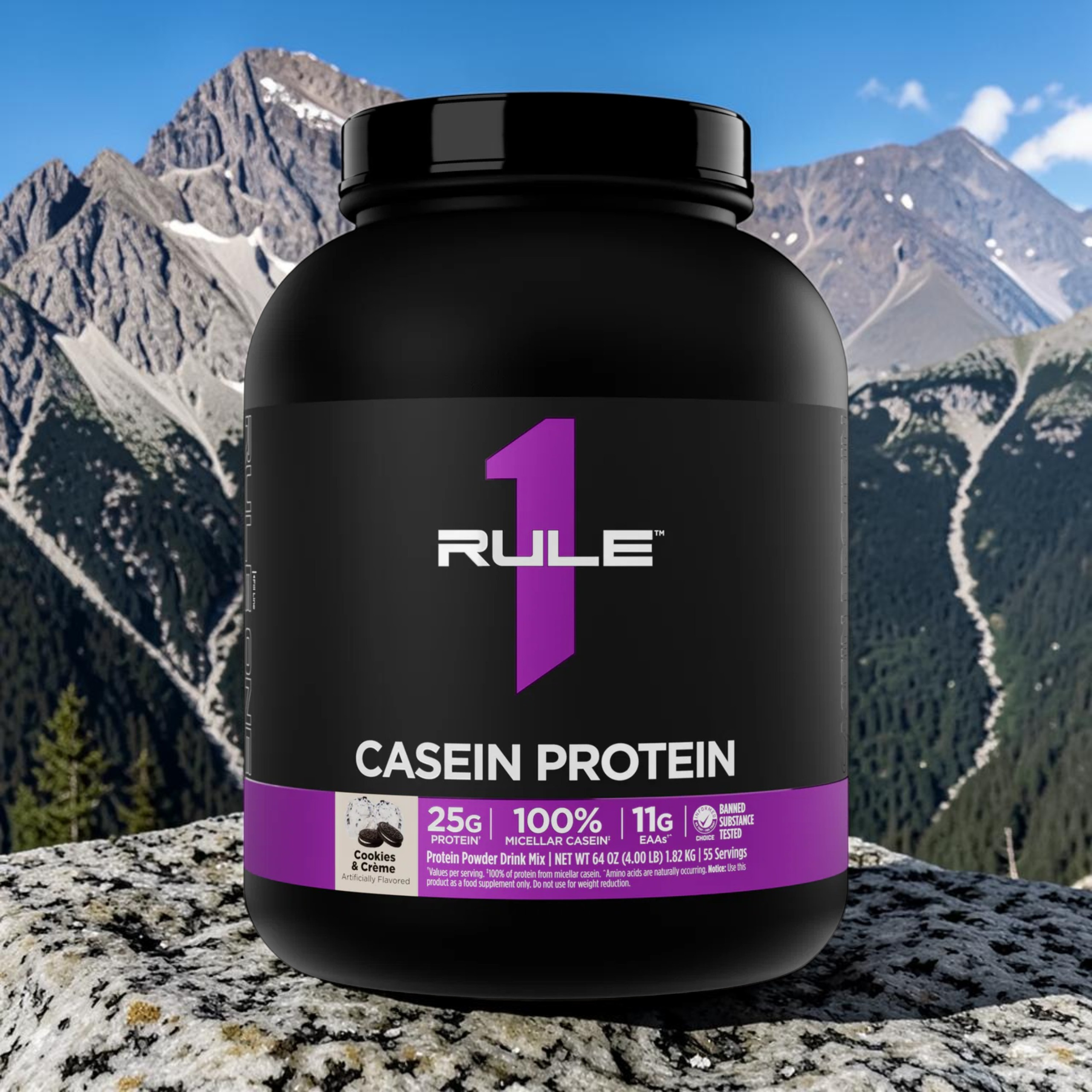 RULE1 - R1 Caseine Protein - 2x 1820g