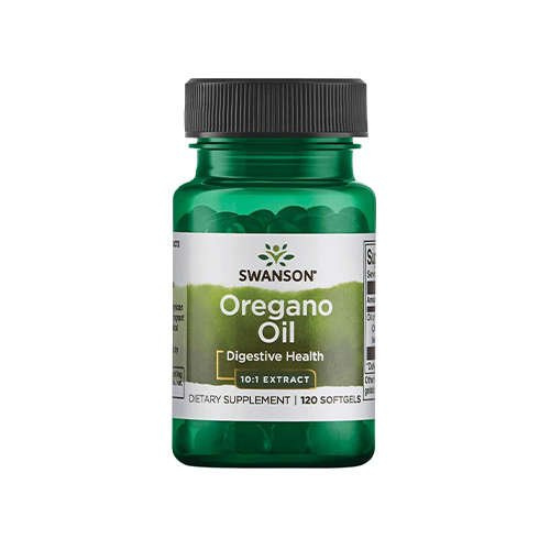 SWANSON Oregano Oil 10:1 - 120softgels - 3x Olej z Oregano