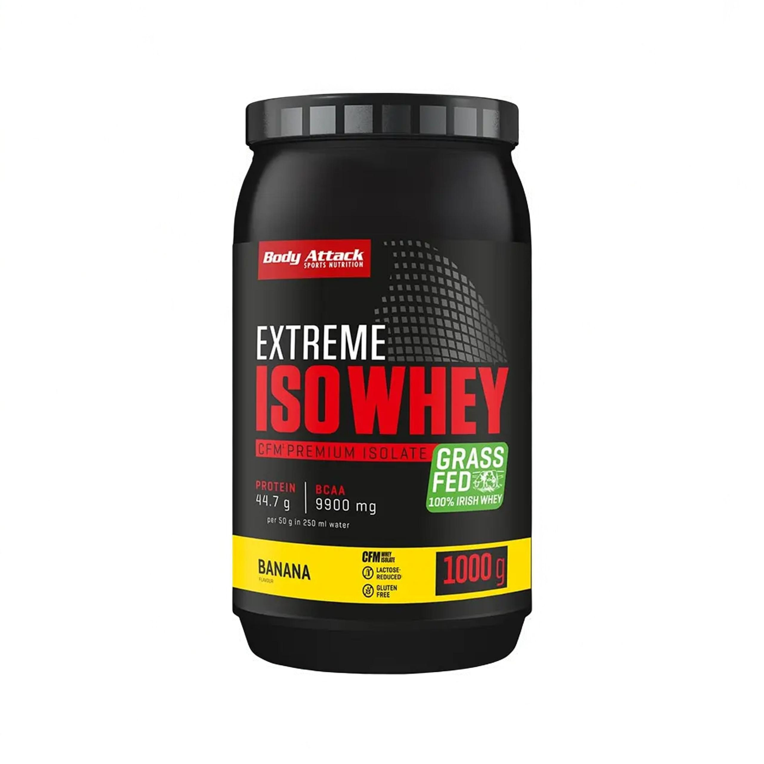 BODY ATTACK Extreme Iso Whey - 2x 1000g