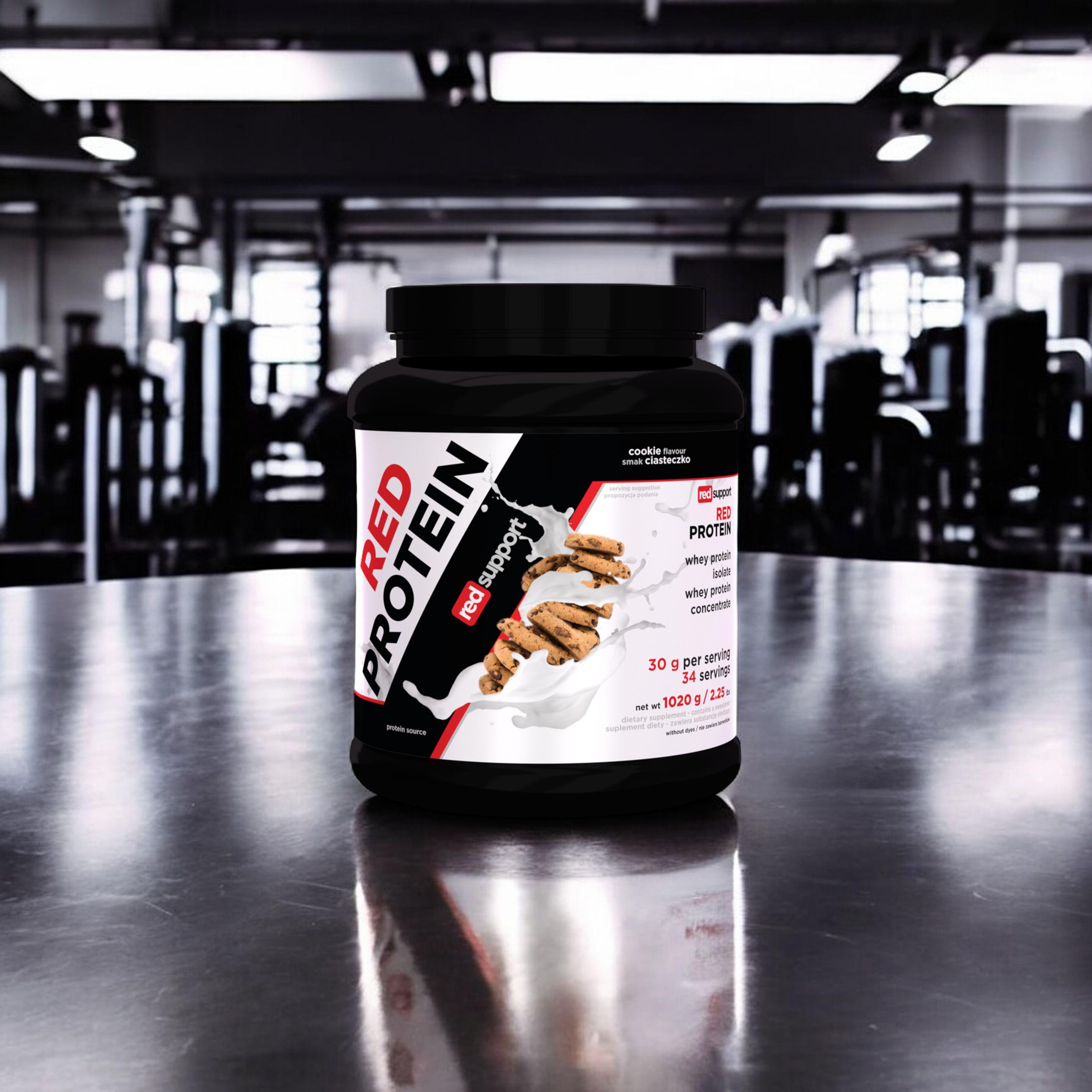 RED SUPPORT Red Protein - 1020g - WYPRZEDAŻ - 31-07