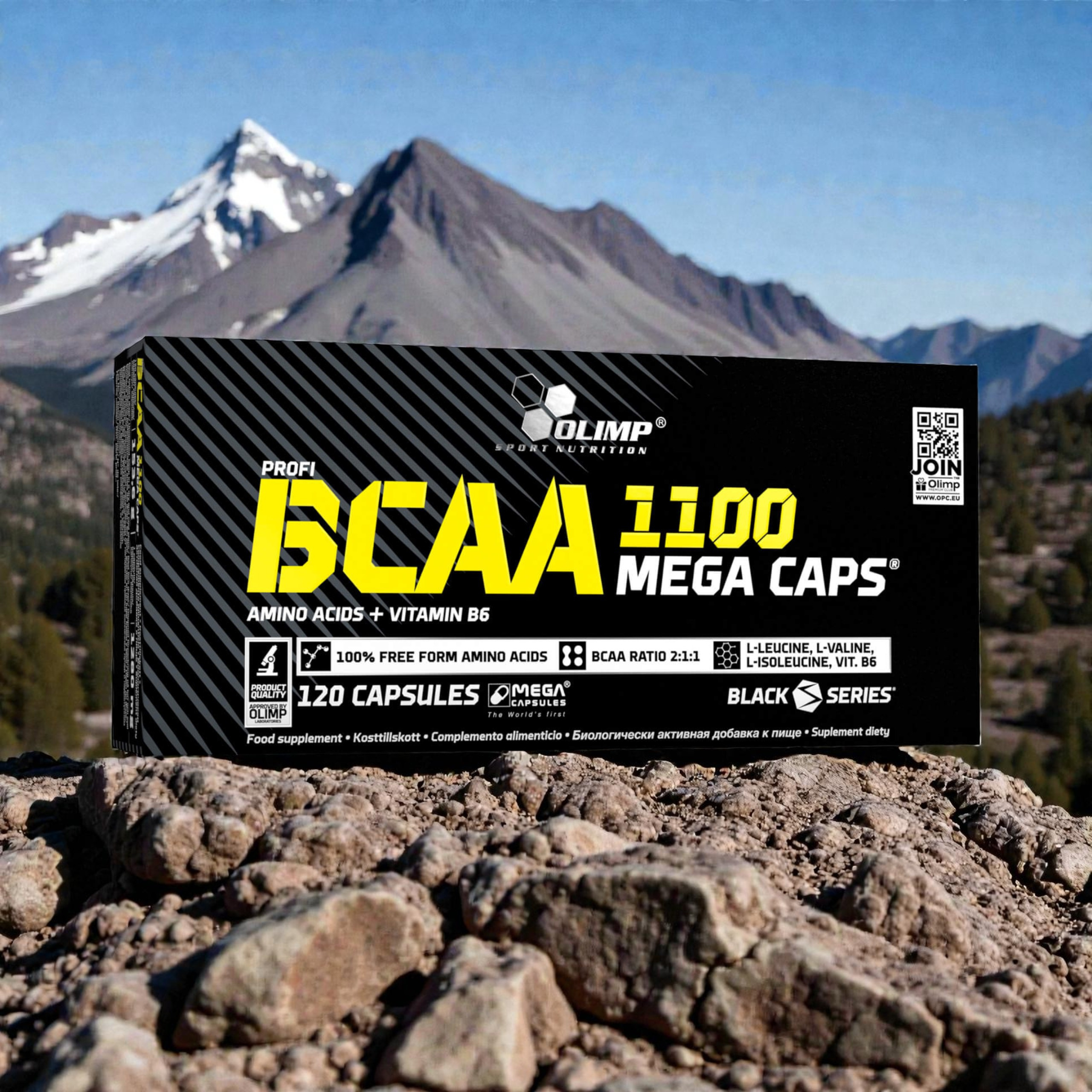 OLIMP BCAA 1100 Mega Caps - 2x 30caps.