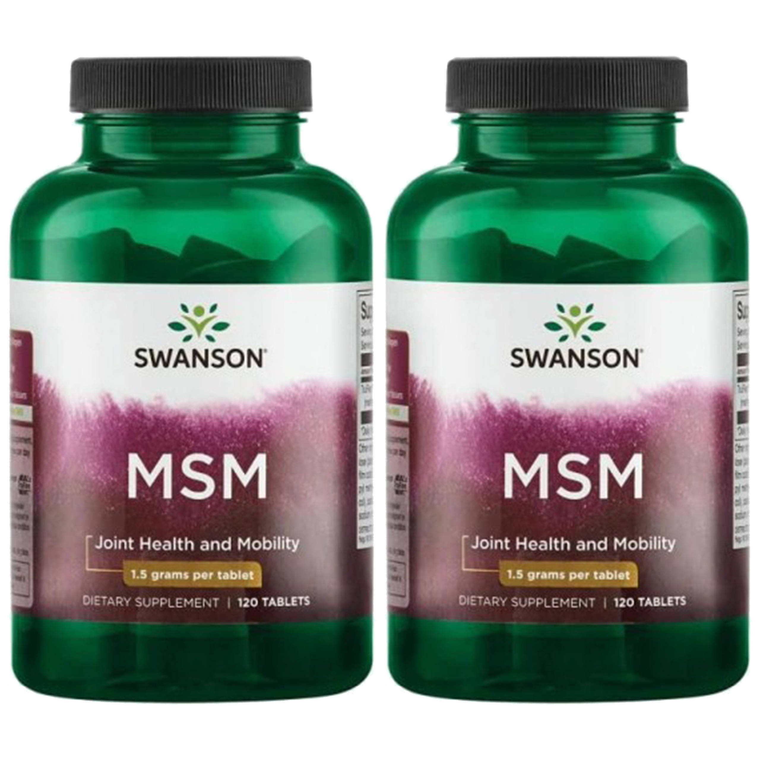 SWANSON MSM 1500mg - 2x 120tabs
