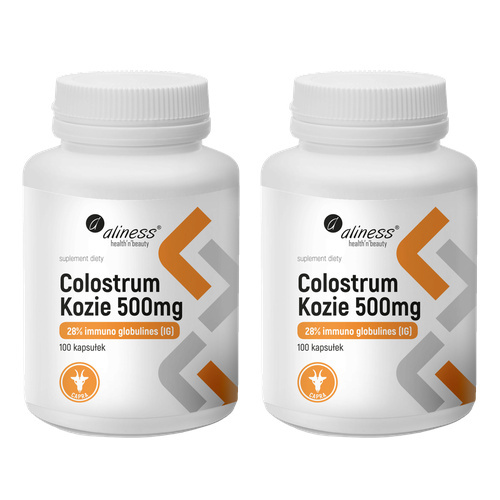 Aliness Colostrum Kozie 500mg - 2x 100caps.