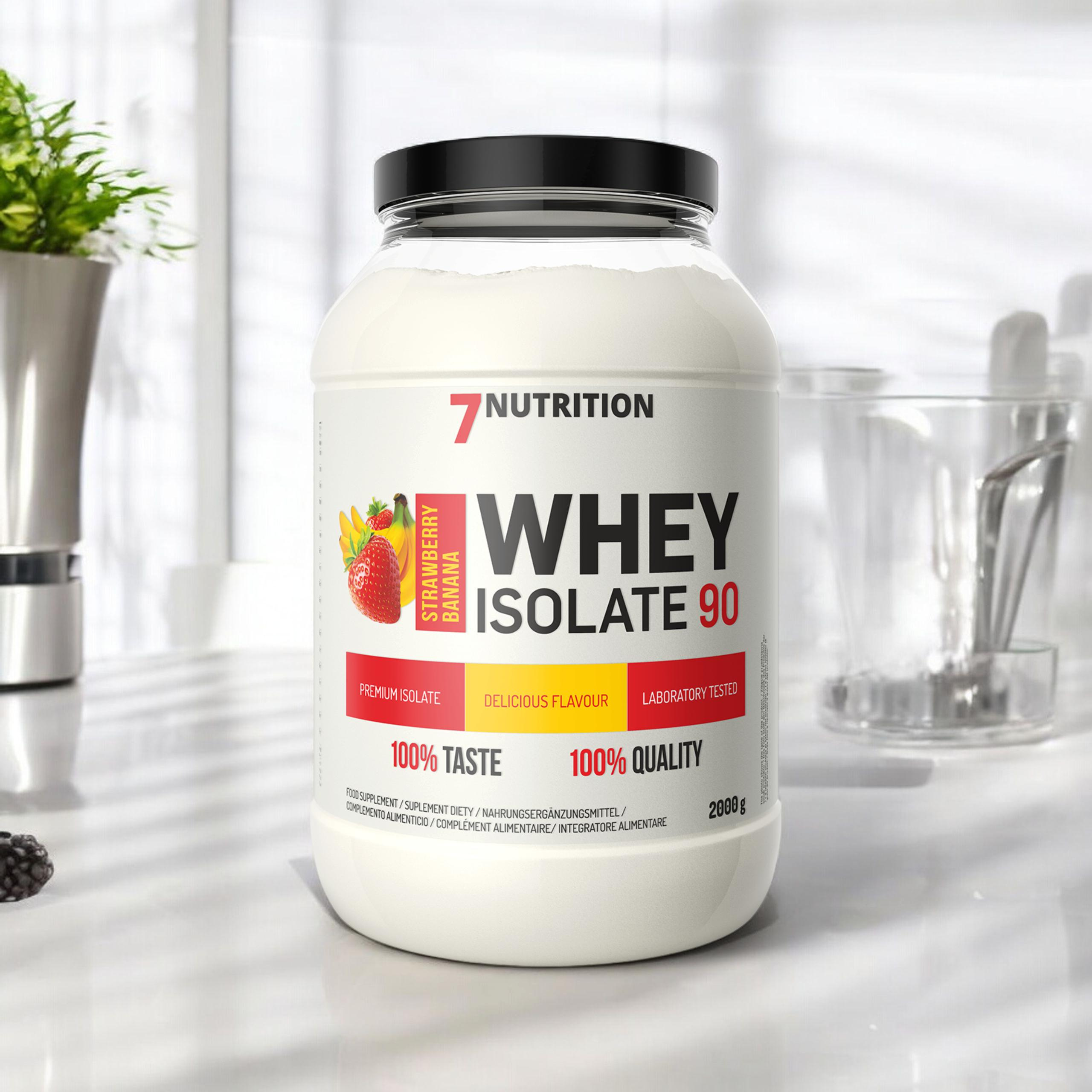 7 NUTRITION Whey Isolate 90 - 2x 2000g