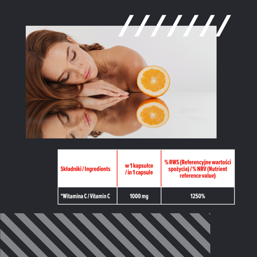 MP NUTRITION Vitamin C 1000mg - 100caps - Witamina C
