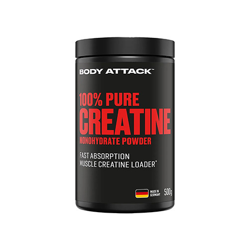 BODY ATTACK 100% Pure Creatine - 2x 500g