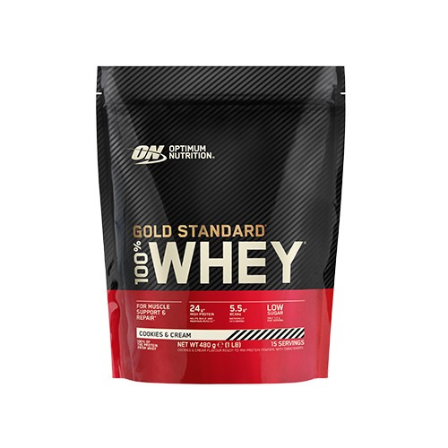 OPTIMUM NUTRITION Whey Gold Standard Bag - 480g