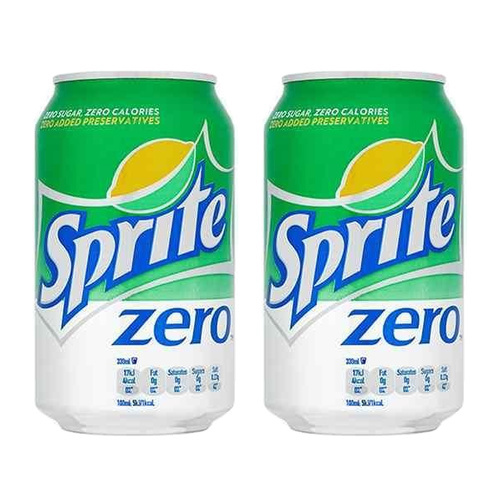 THE COCA-COLA COMPANY Sprite Zero - 2x 330ml