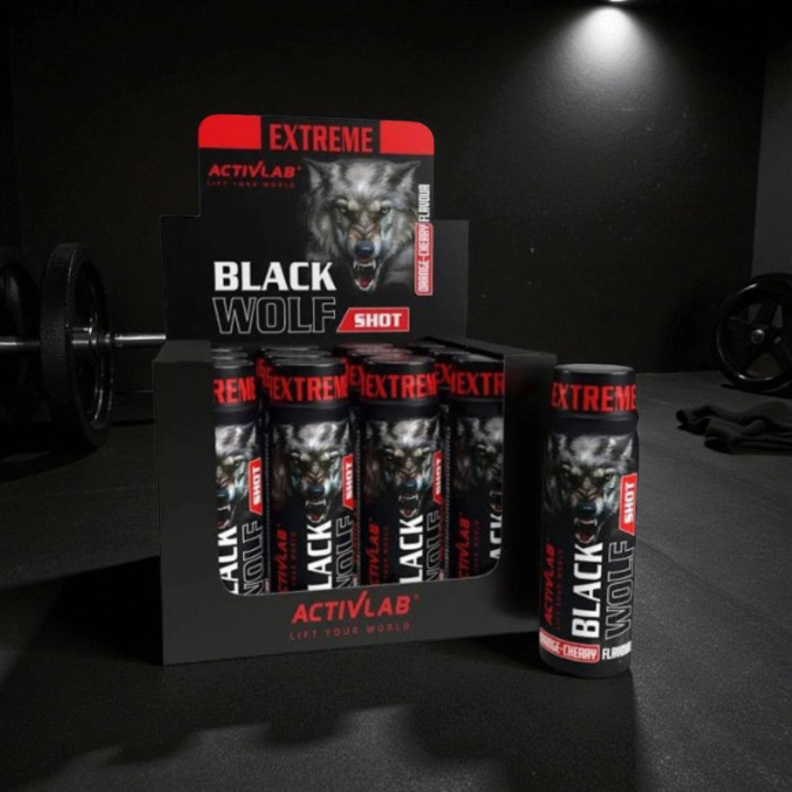 ACTIVLAB - Black WOLF Shot - 12x 2x 80ml