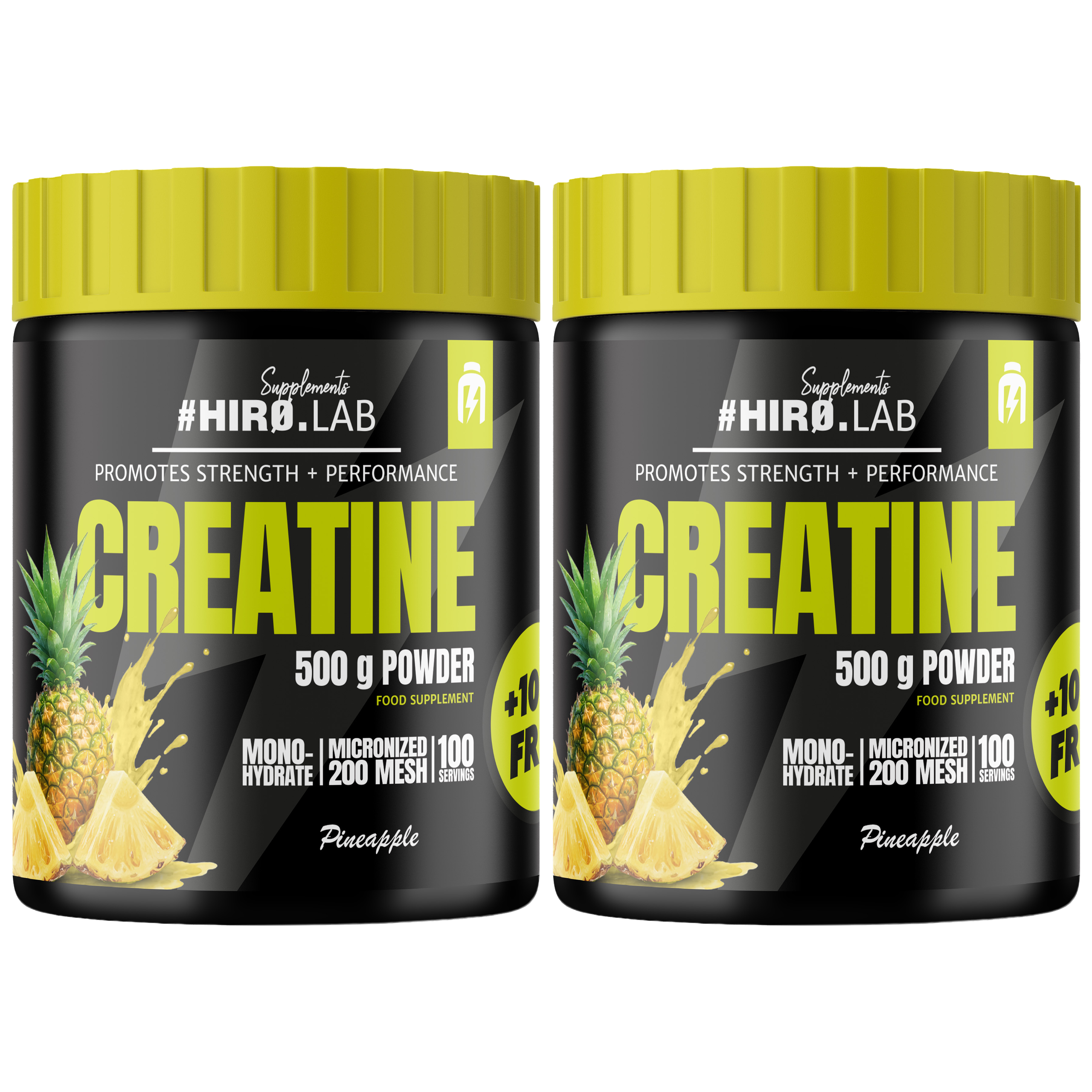HIRO.LAB Creatine - 2x 500g + 100g FREE