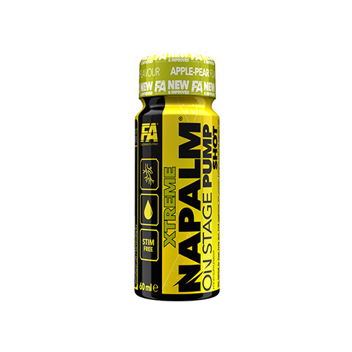 FITNESS AUTHORITY Xtreme Napalm On Stage Pump Shot SF - 3x 60ml