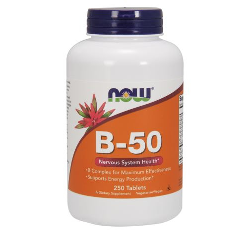 NOW Vitamin B-50 - 3x 250tab