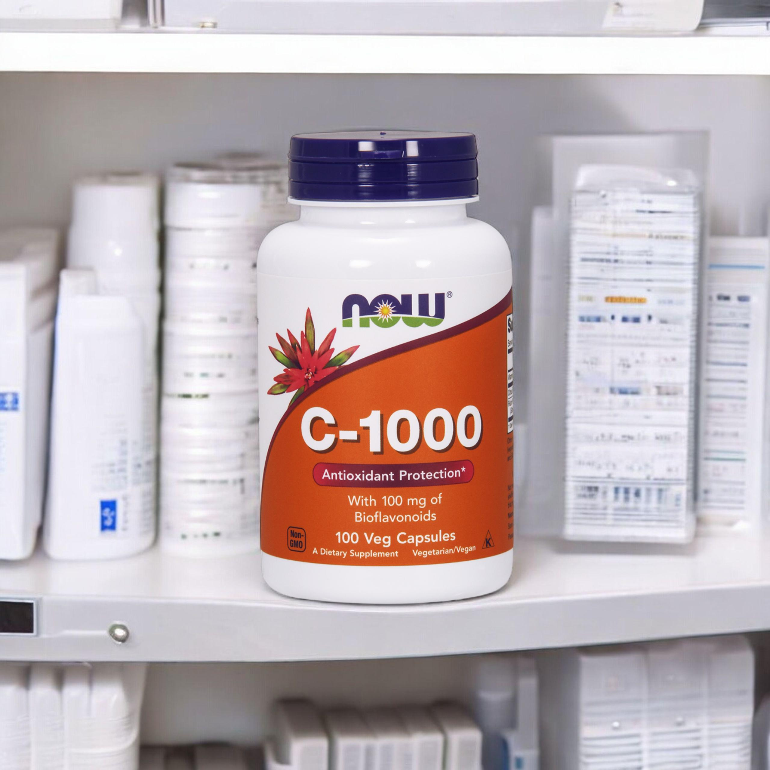 NOW Vitamin C-1000 Boiflavonoids - 2x 100vcaps