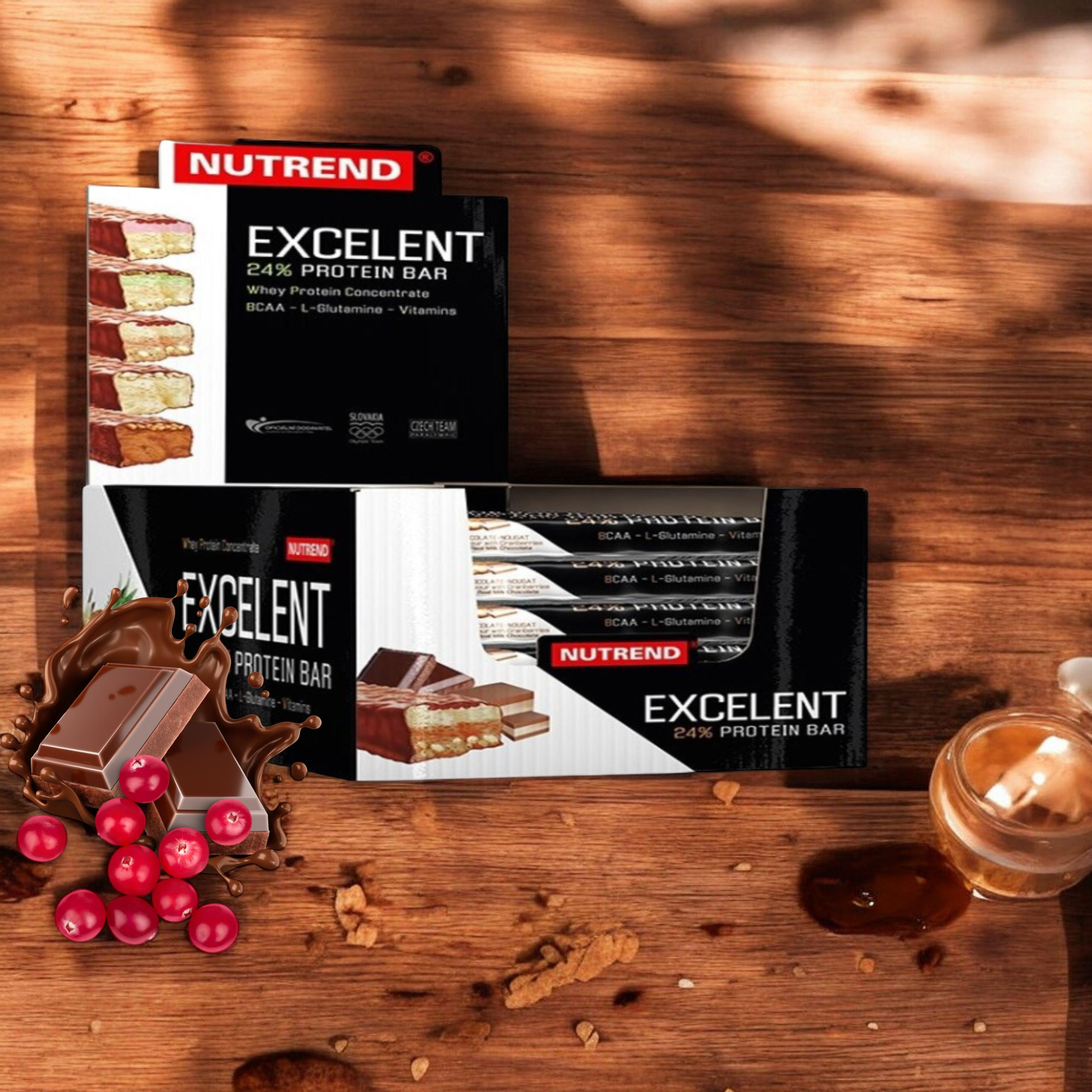 NUTREND - Excelent Protein Bar - 18x 3x 85g