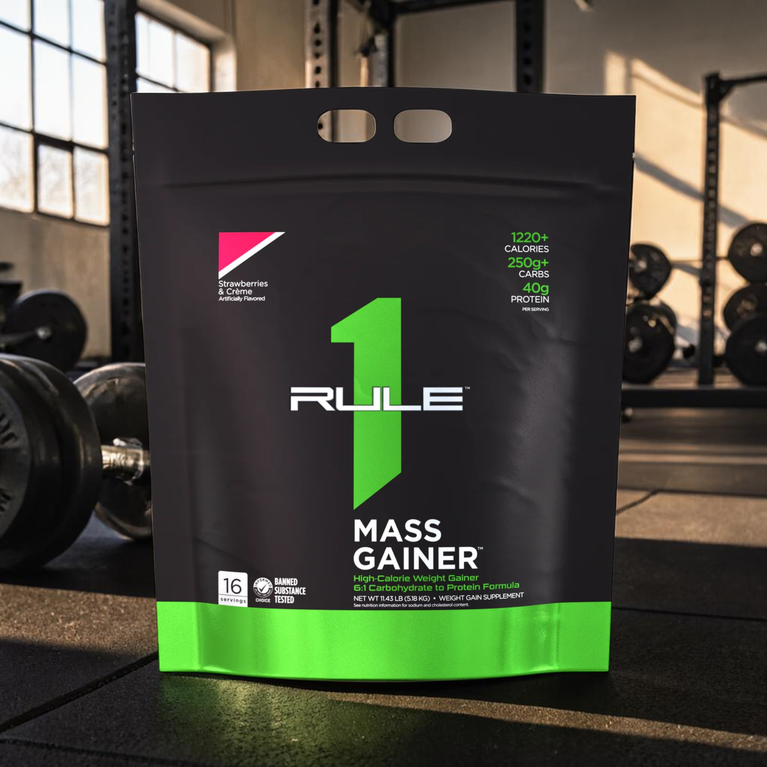 RULE1 - R1 Mass Gainer - 2x 5180g