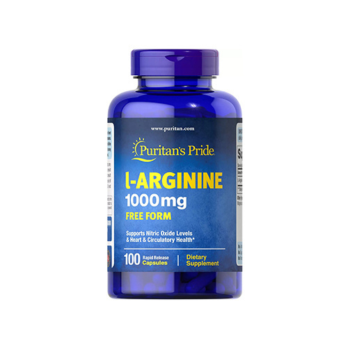 Puritan's Pride L-Arginine 1000mg - 100caps - Arginina