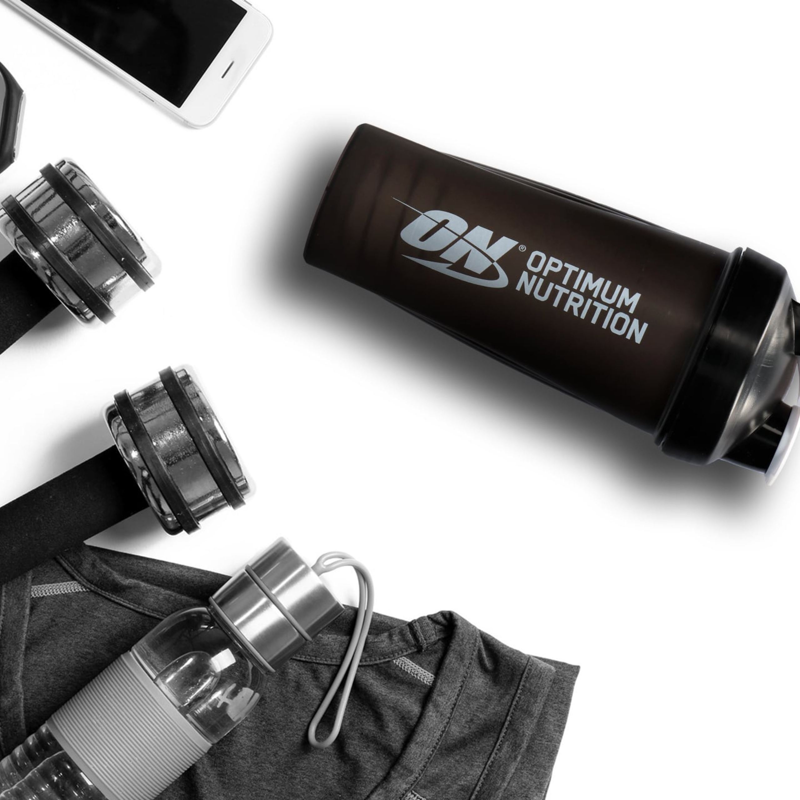 OPTIMUM NUTRITION Shaker ON - 3x 600ml - Black