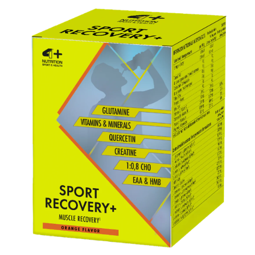 4+ NUTRITION - Sport Recovery+ - 2x 600g - Orange