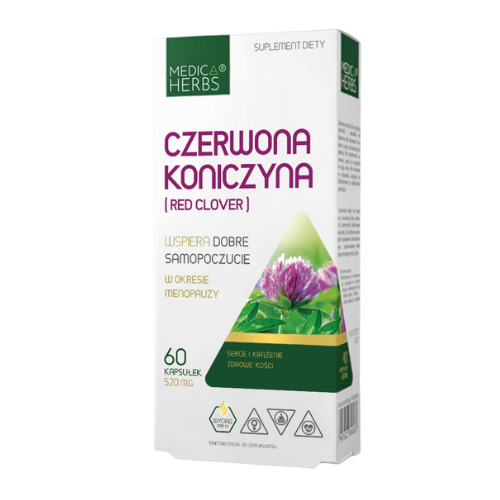 MEDICA HERBS - Czerwona Koniczyna 520mg - 3x 60caps.