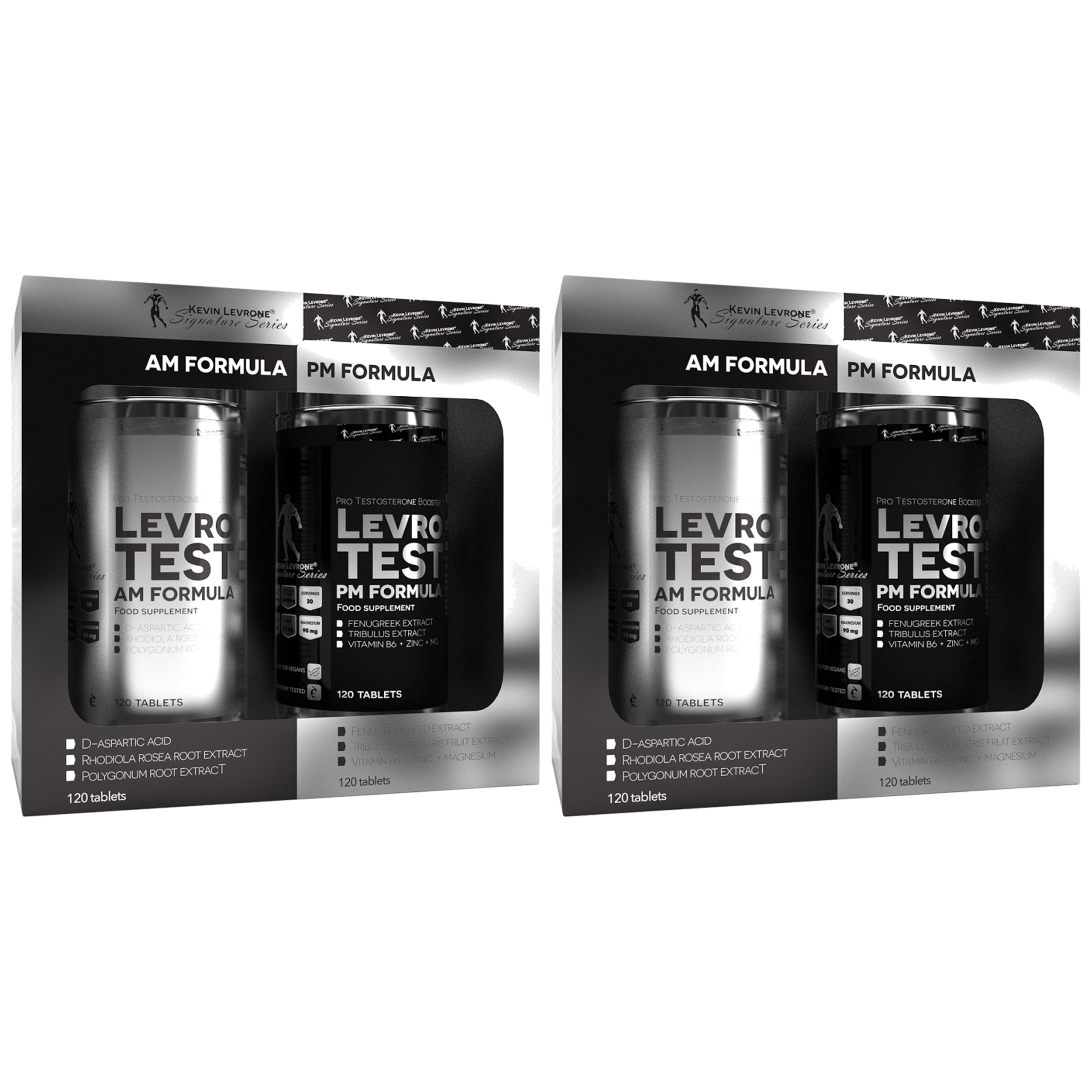 KEVIN LEVRONE Levro Test (AM PM Formula) - 2x 120tabs - WYPRZEDAŻ - 2x 31-08