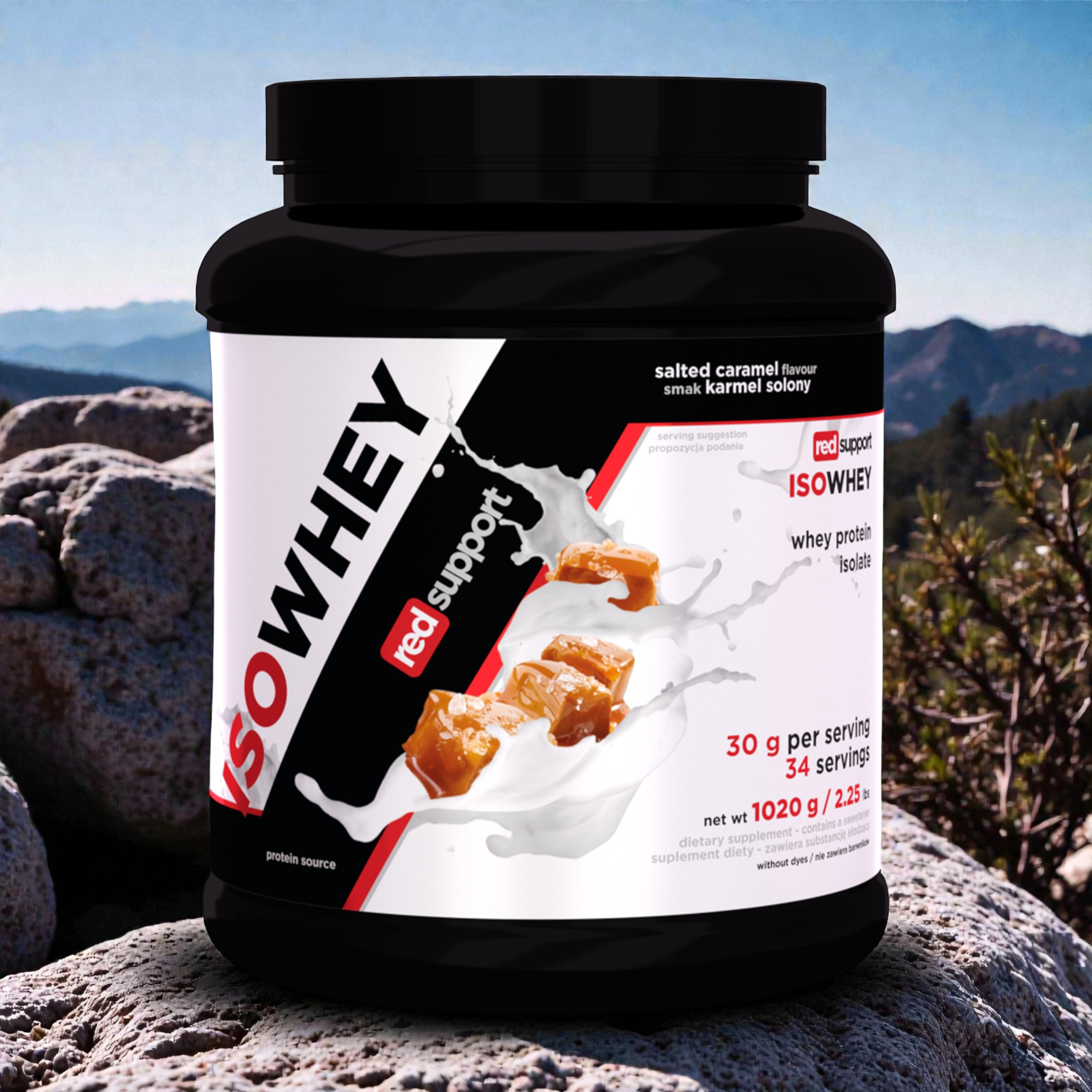 RED SUPPORT IsoWhey - 3x 1020g