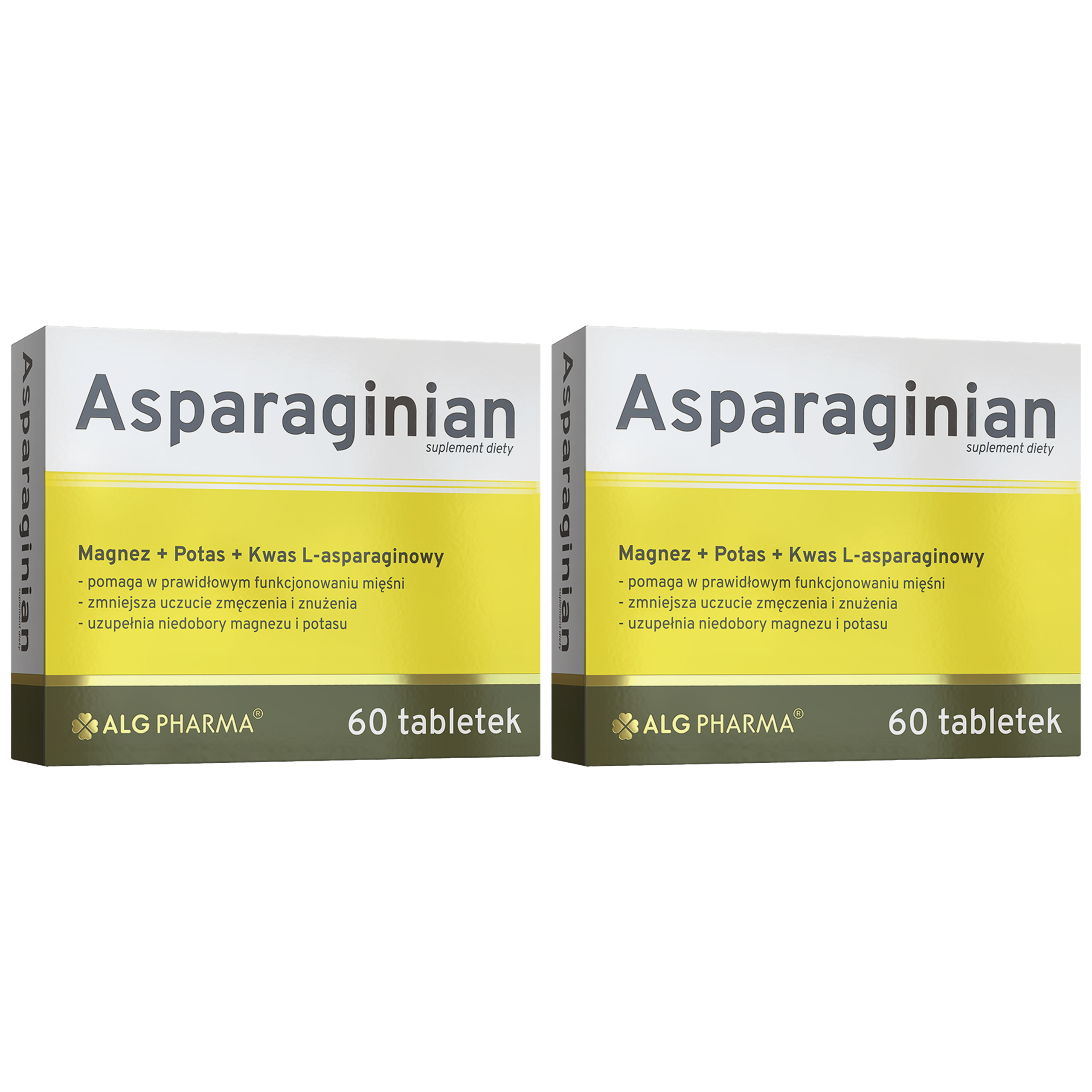 ALG PHARMA - Asparaginian - 2x 60tabs.