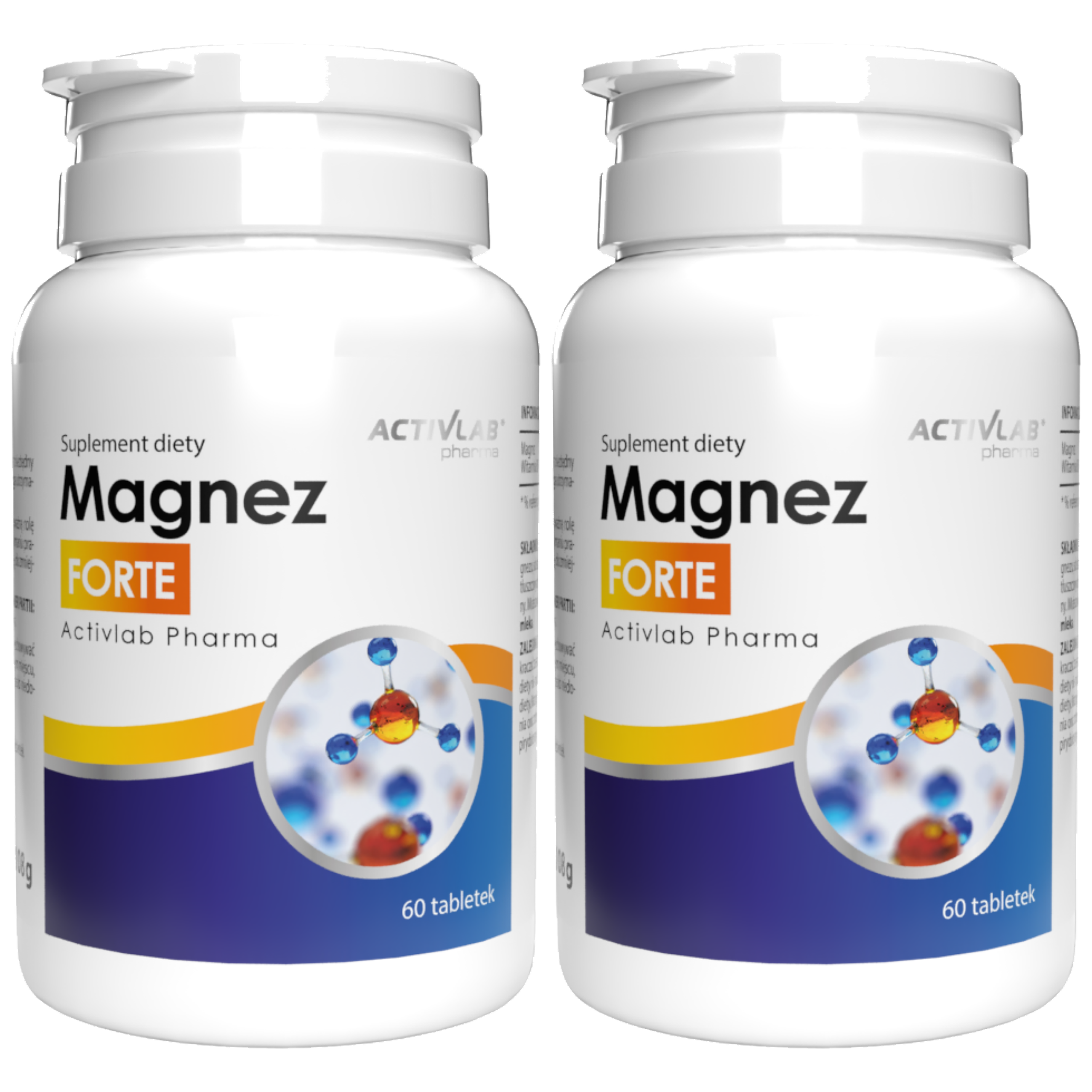 ACTIVLAB PHARMA - Magnez Forte - 2x 60 tabs.