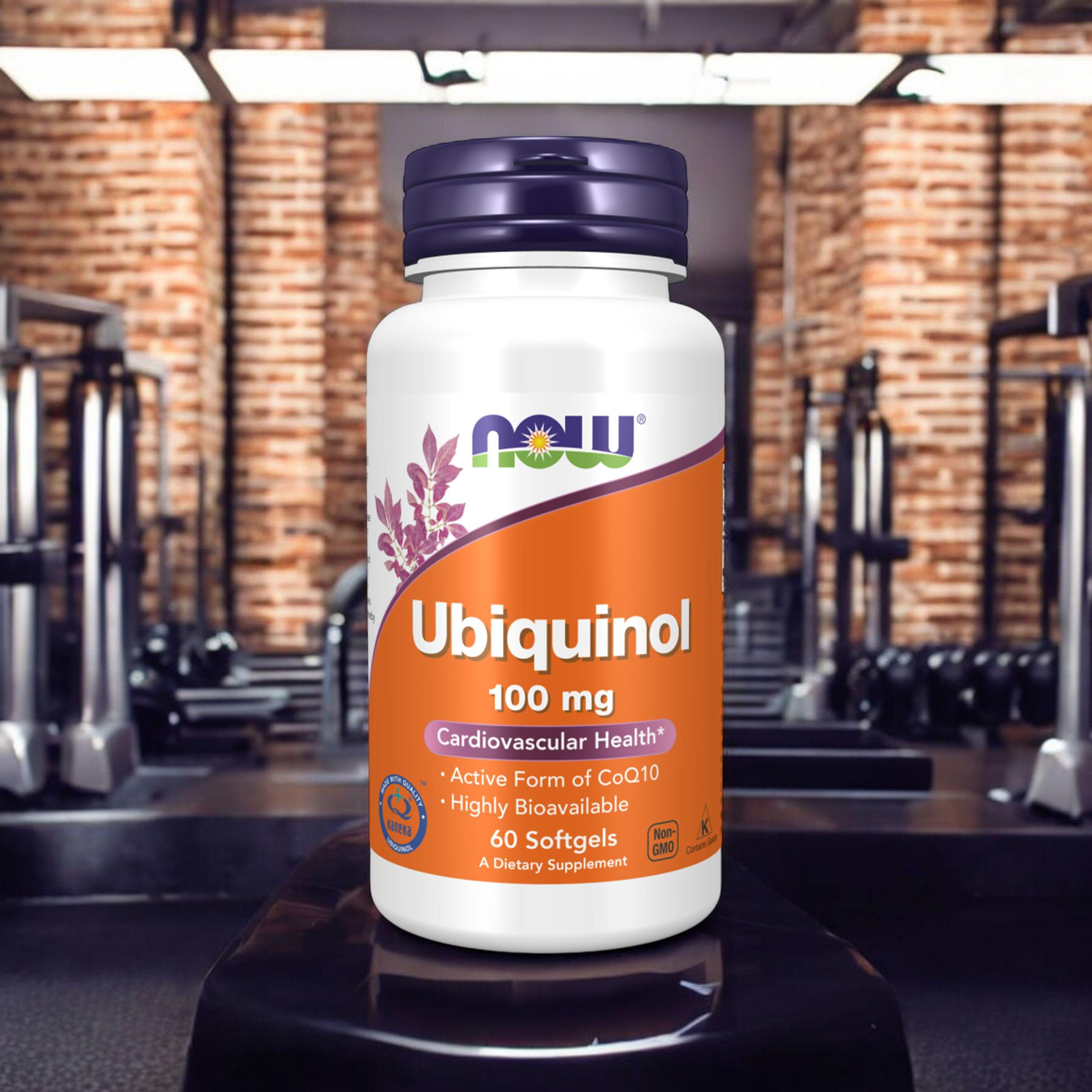 NOW Ubiquinol 100mg - 3x 60softgels