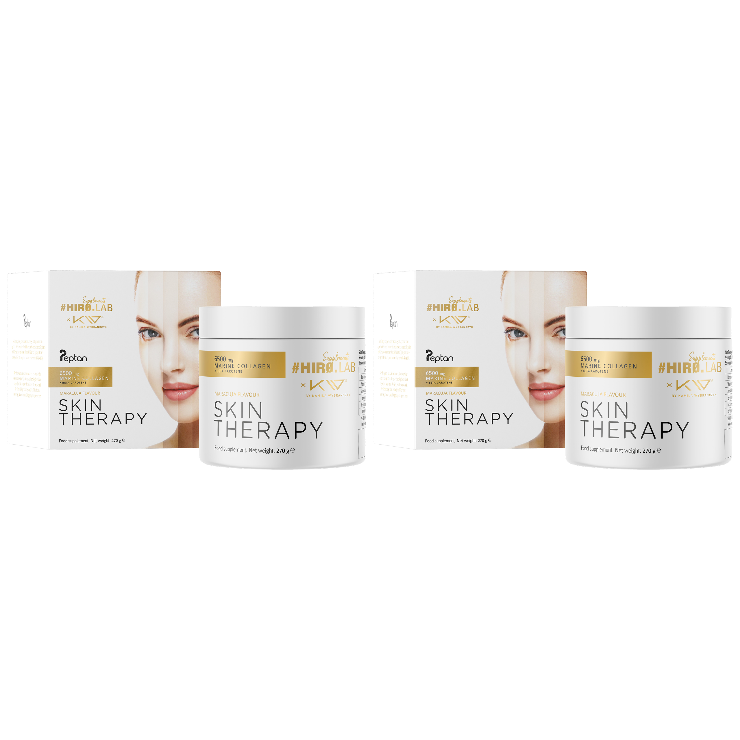 HIRO.LAB x Kamila Wybrańczyk Skin Therapy - 2x 270g