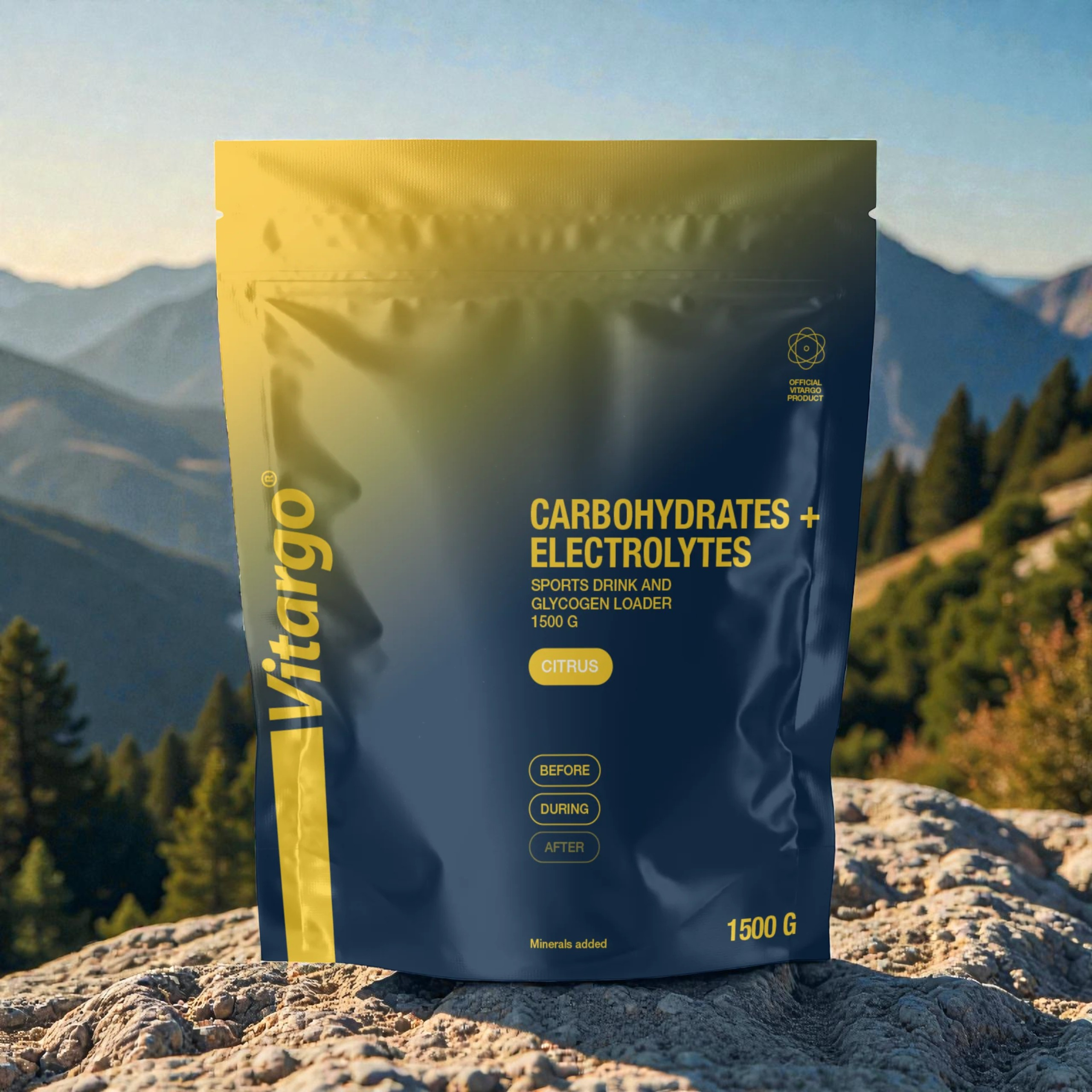 VITARGO - Carbohydrates+Electrolyte - 1500g - Citrus