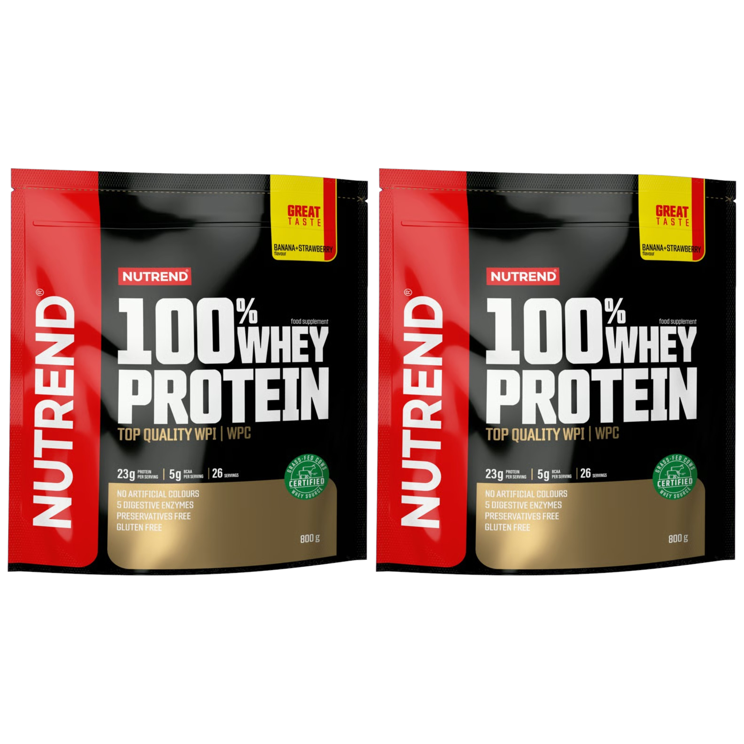 NUTREND - 100% Whey Protein - 2x 800g