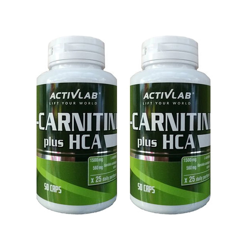 ACTIVLAB L-Carnitine HCA Plus - 2x 50caps