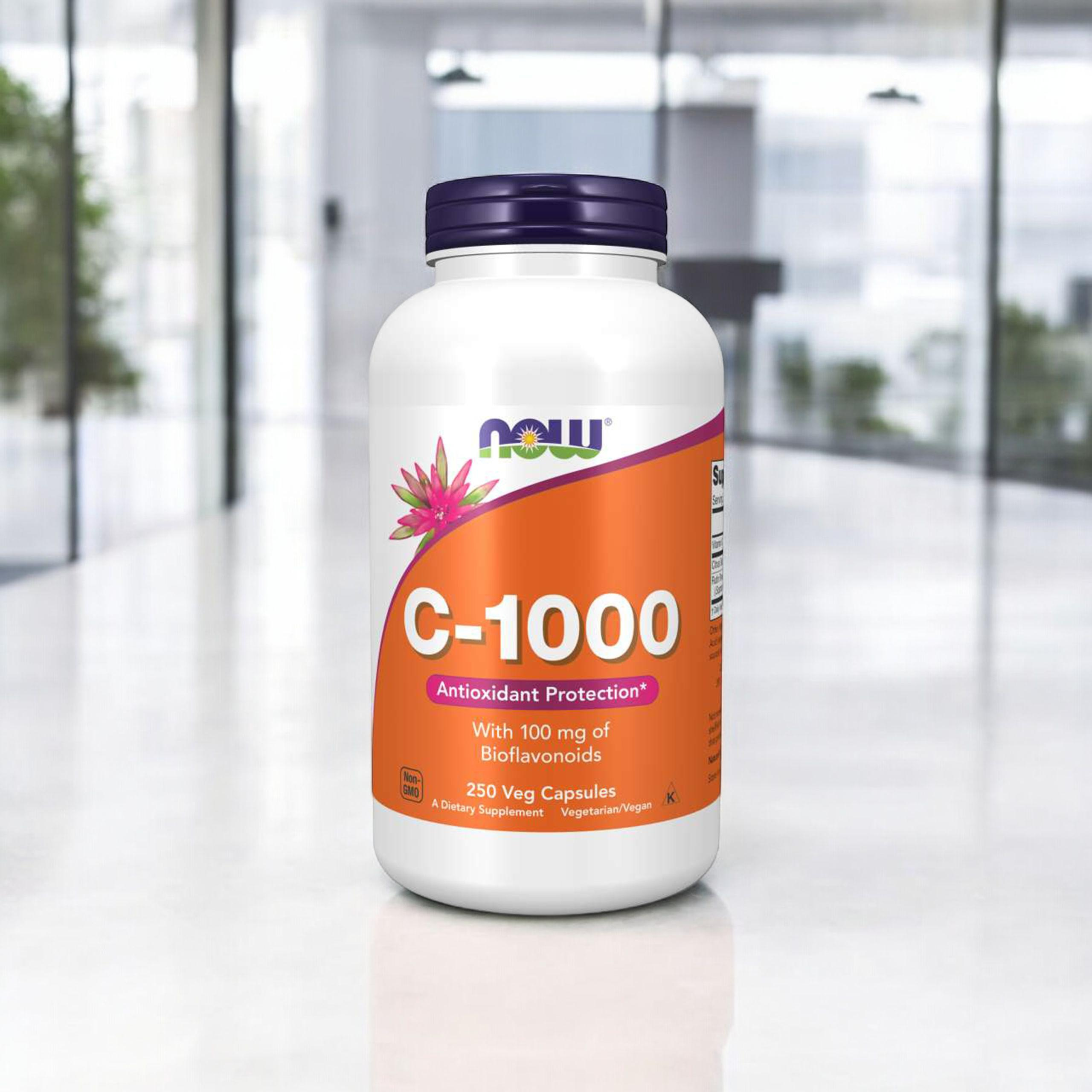 NOW Vitamin C-1000 Boiflavonoids - 250vegcaps