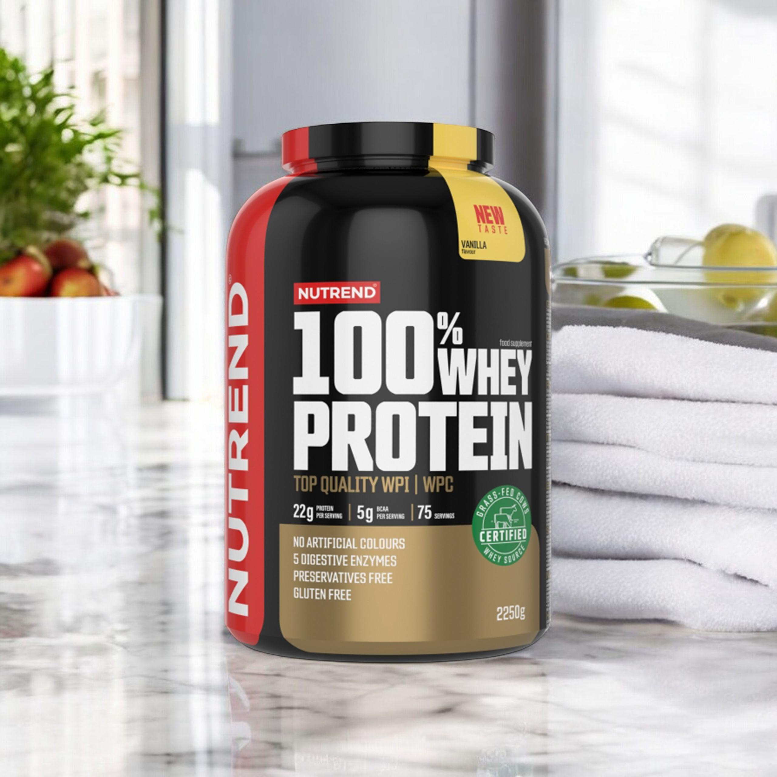 NUTREND 100% Whey Protein - 2x 2250g