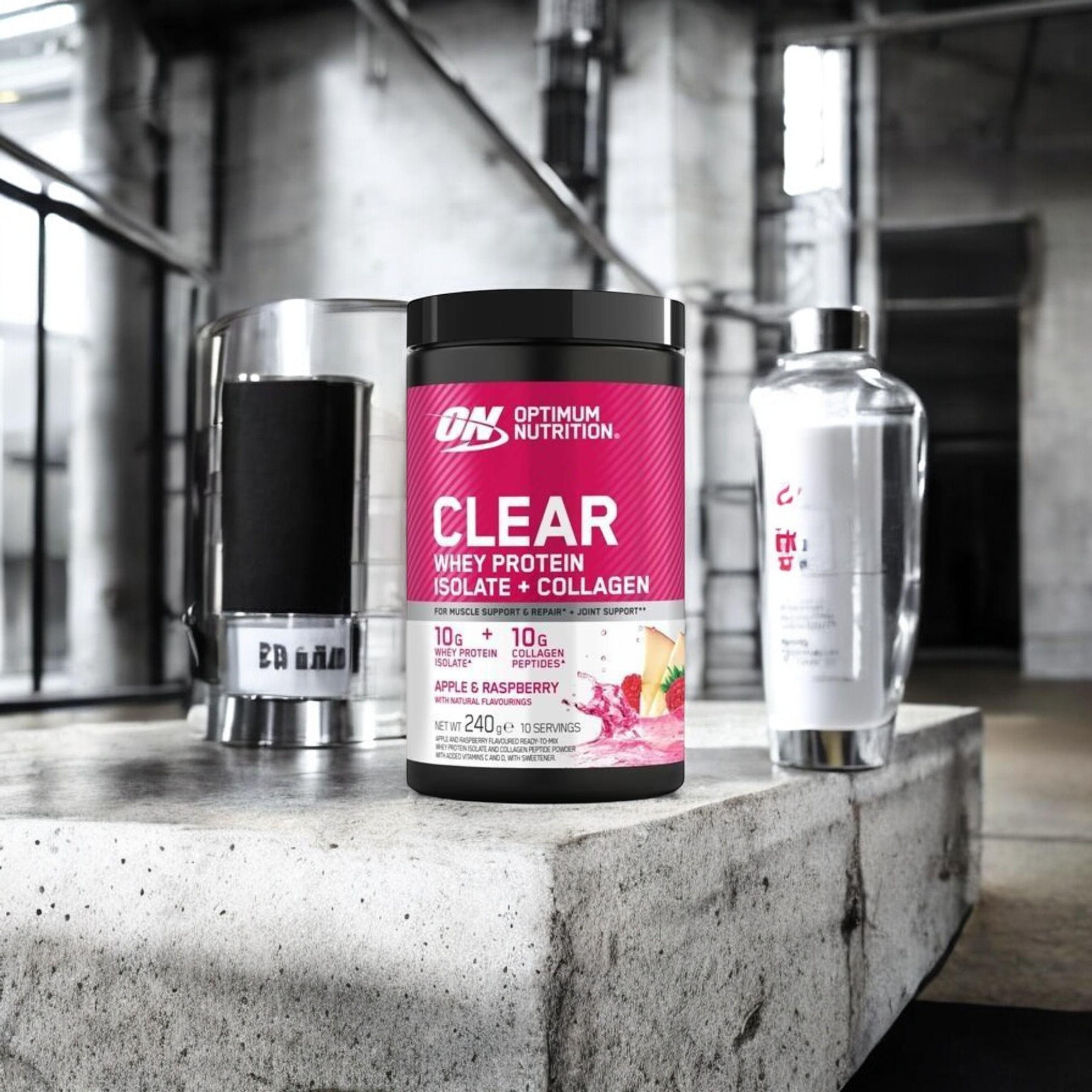 OPTIMUM NUTRITION - Whey Collagen - 240g - Apple Raspberry