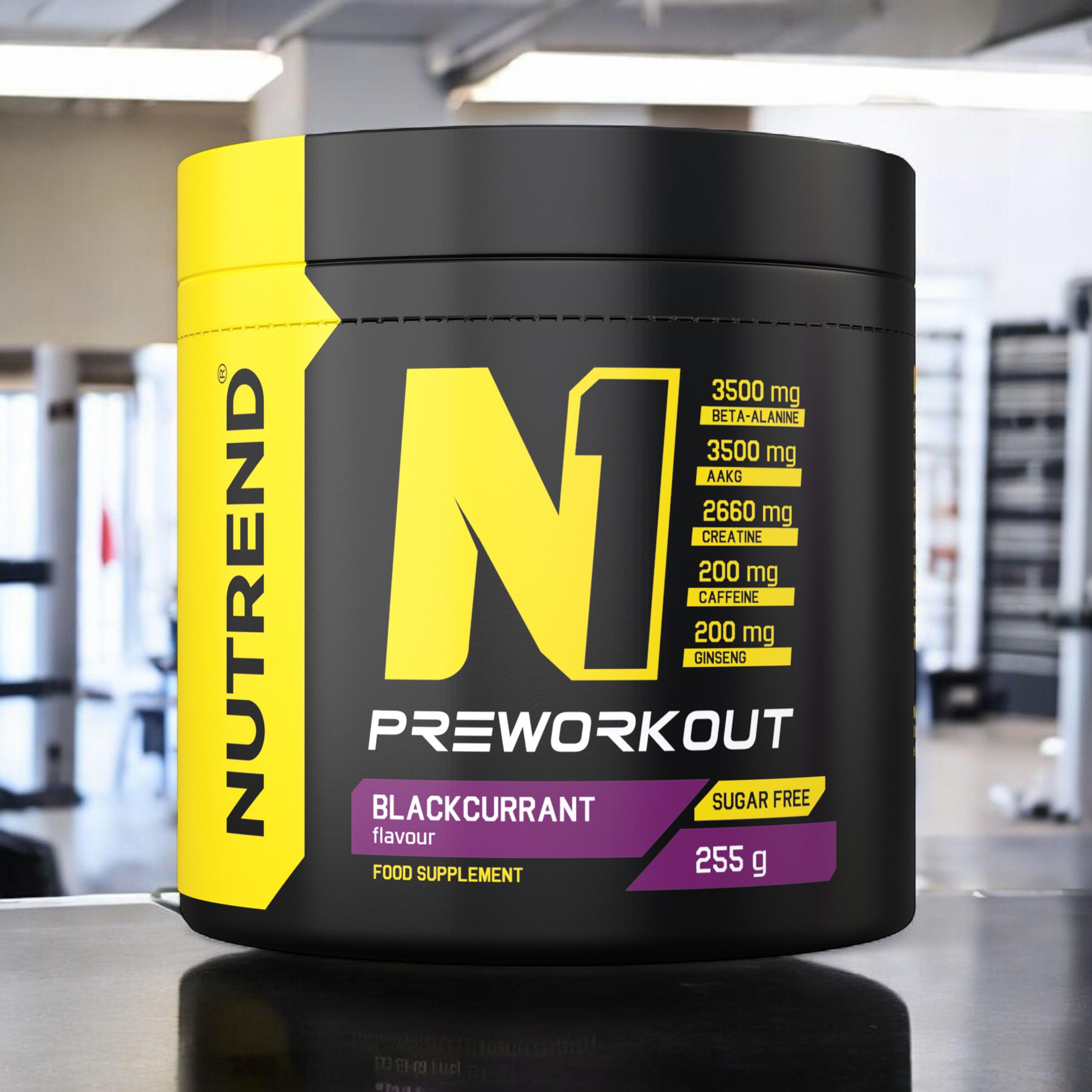 NUTREND N1 Pre Workout - 3x 255g