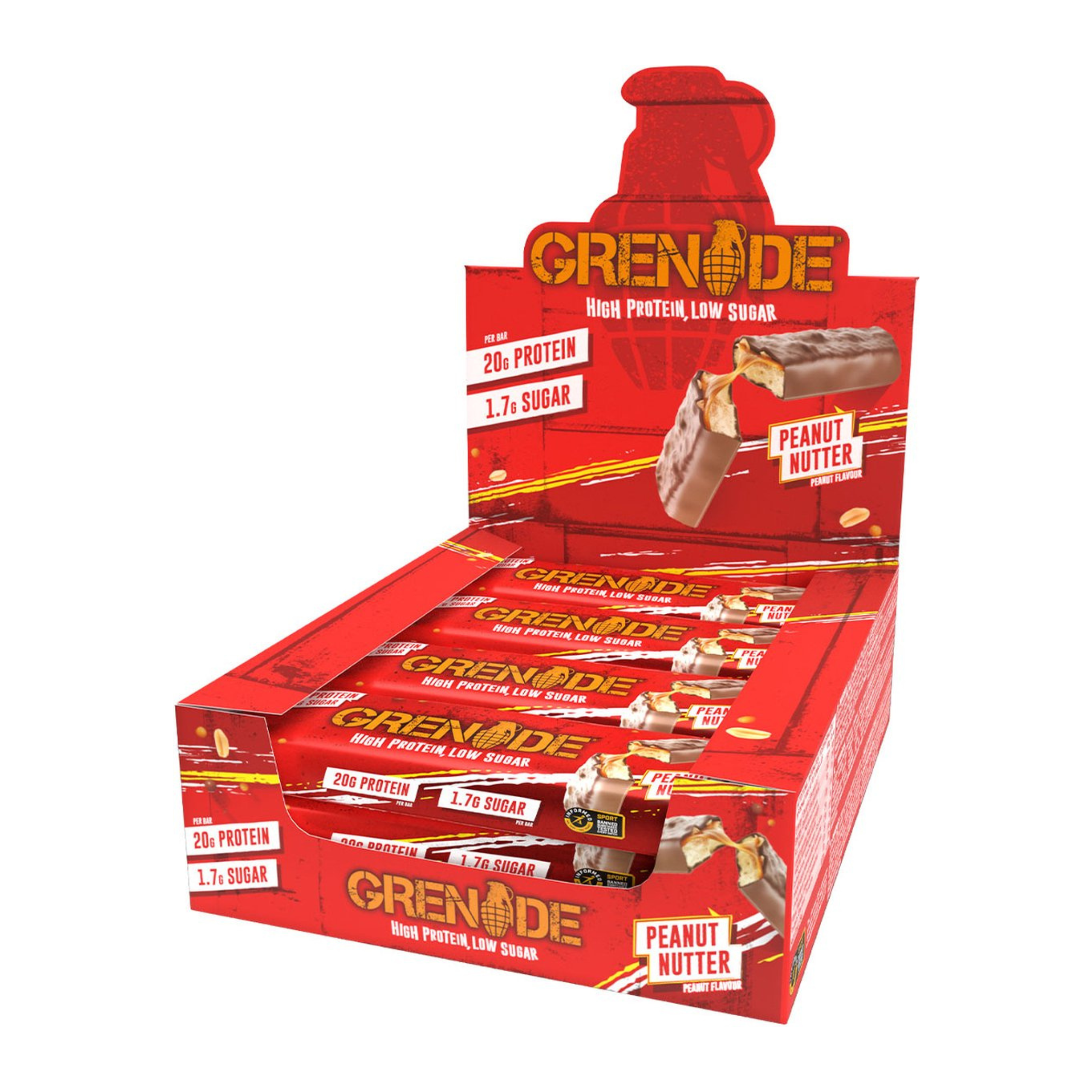 GRENADE - Protein Bar - 2x 60g x12
