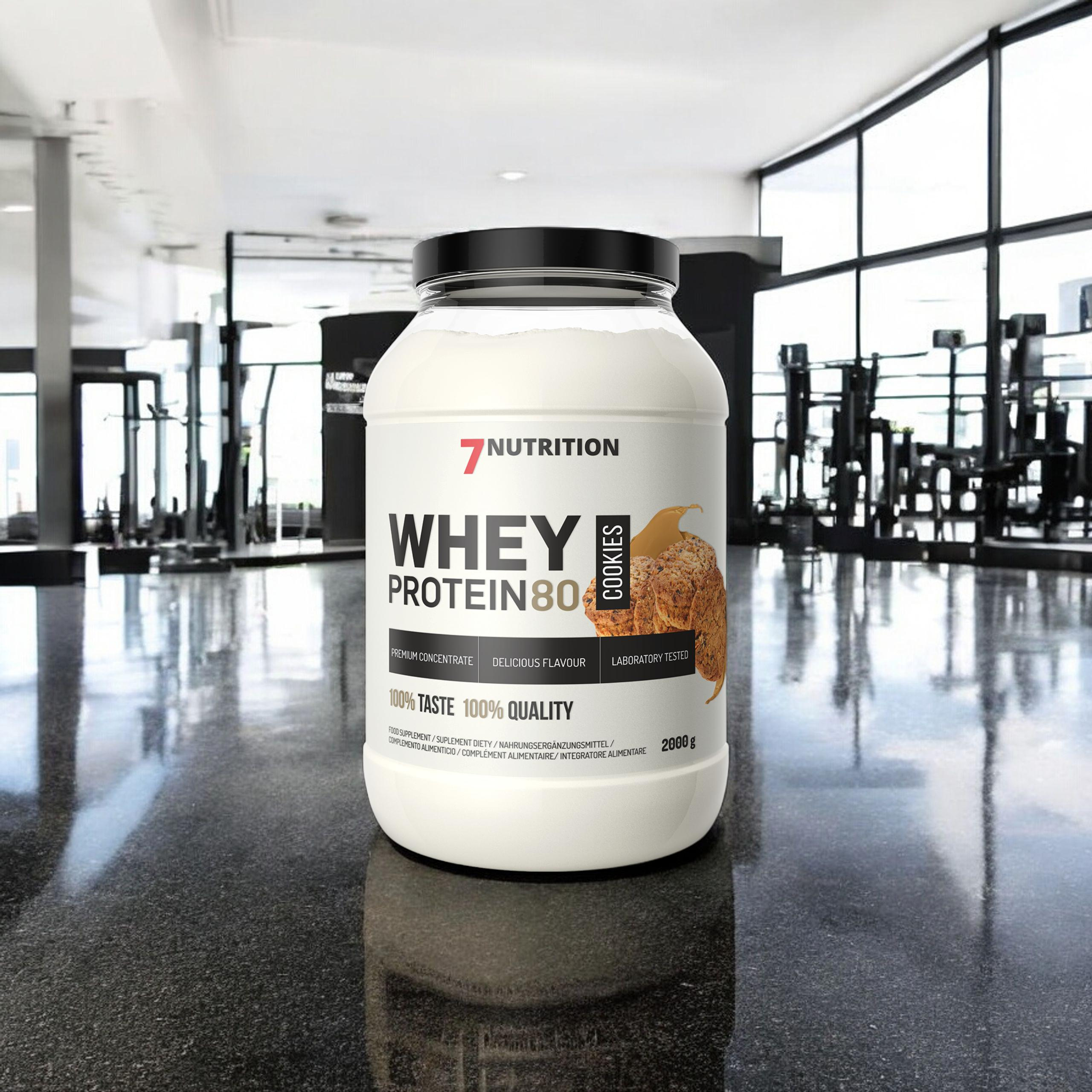 7 NUTRITION Whey Protein 80 - 3x 2000g