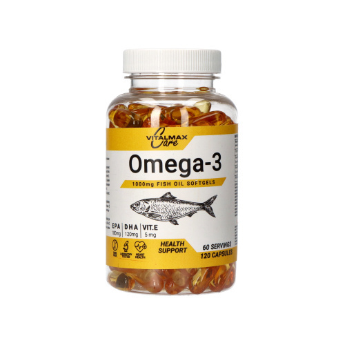 VITALMAX CARE Omega 3 1000mg - 3x 120 caps
